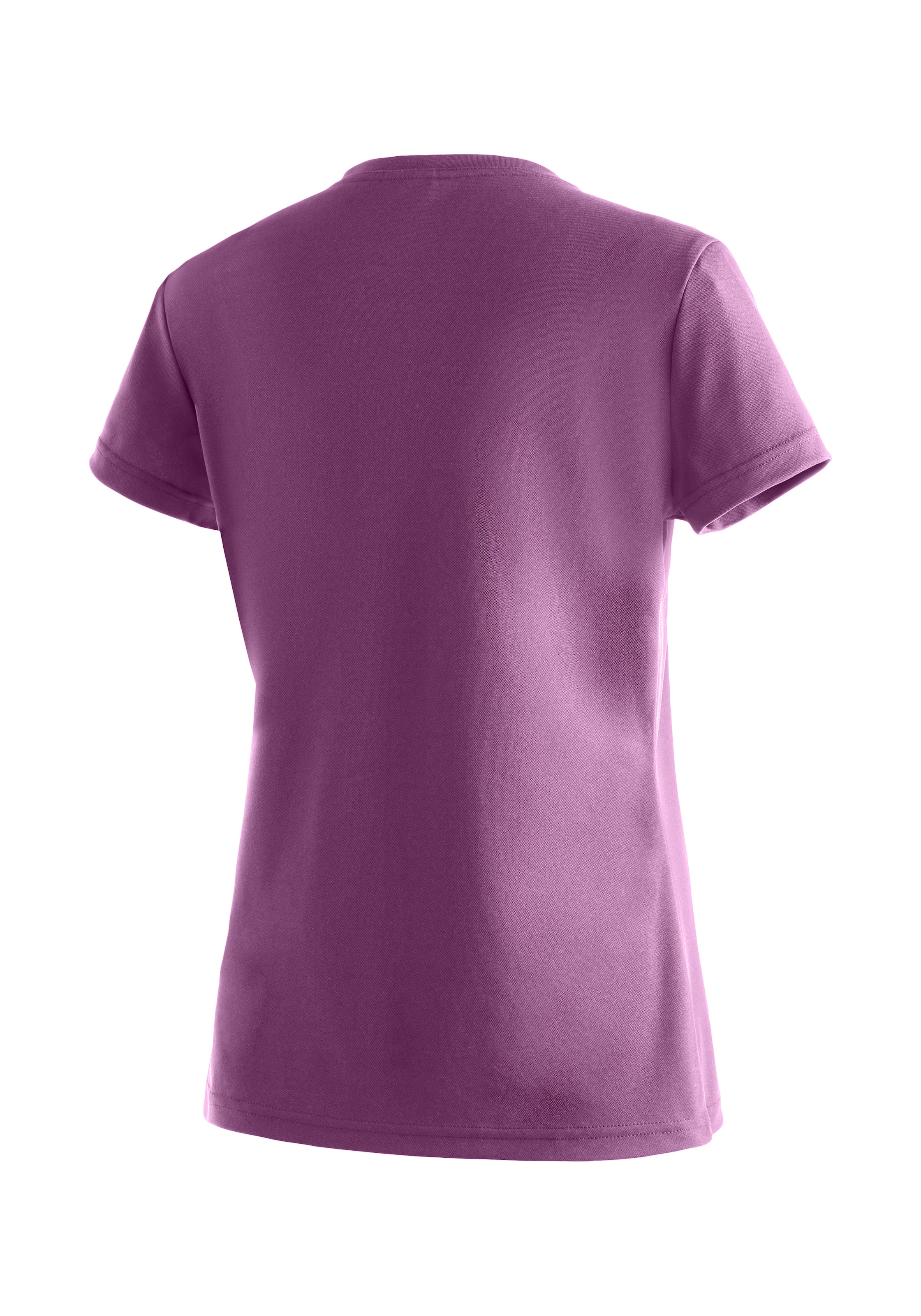 Maier Sports T-Shirt »Trudy« Damen Kurzarmshirt, leichtes Sommer Funktionsshirt, V-Ausschnitt