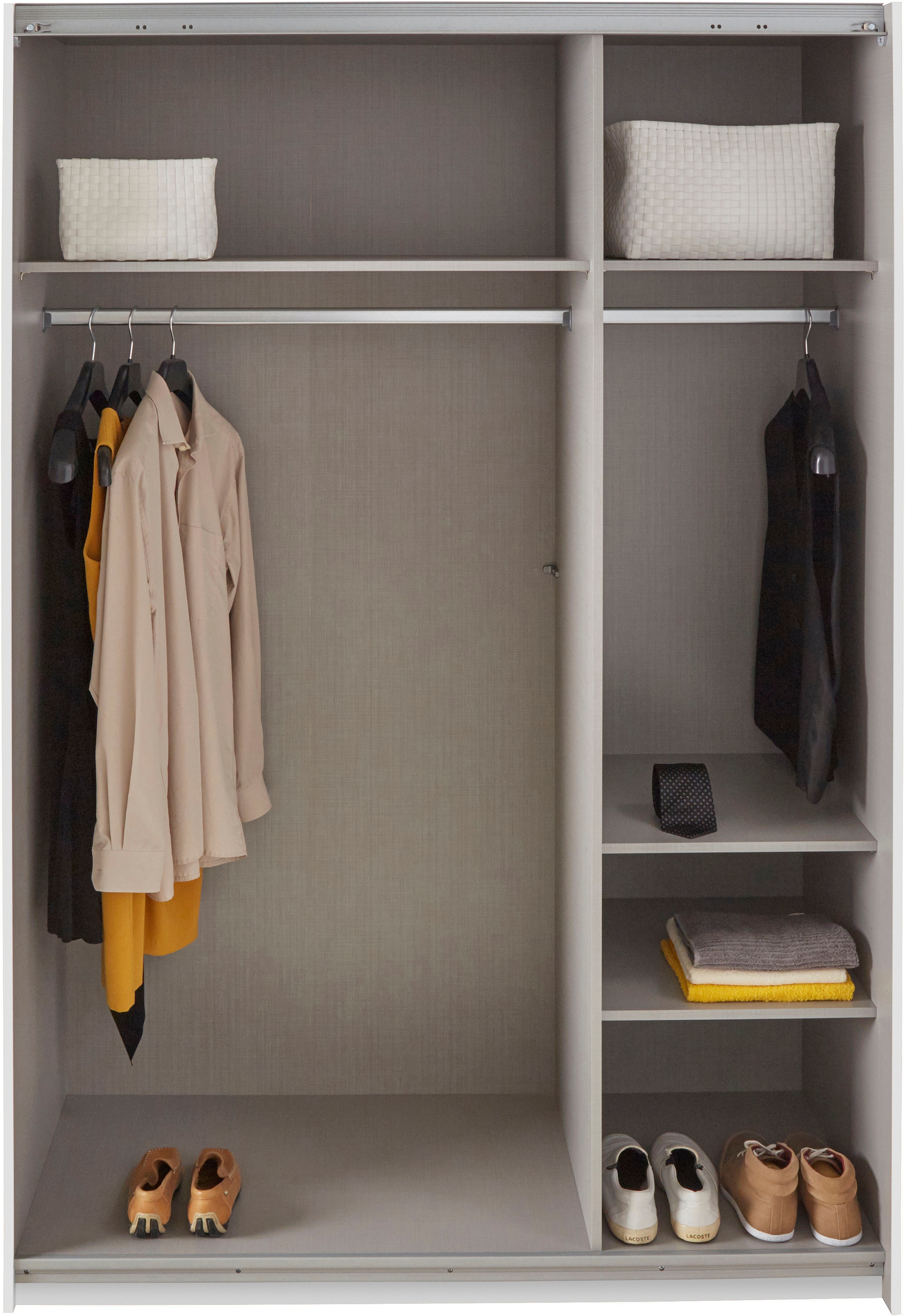 Wimex Schwebetürenschrank »Altona« mit Glaselementen und zusätzlichen Einlegeböden