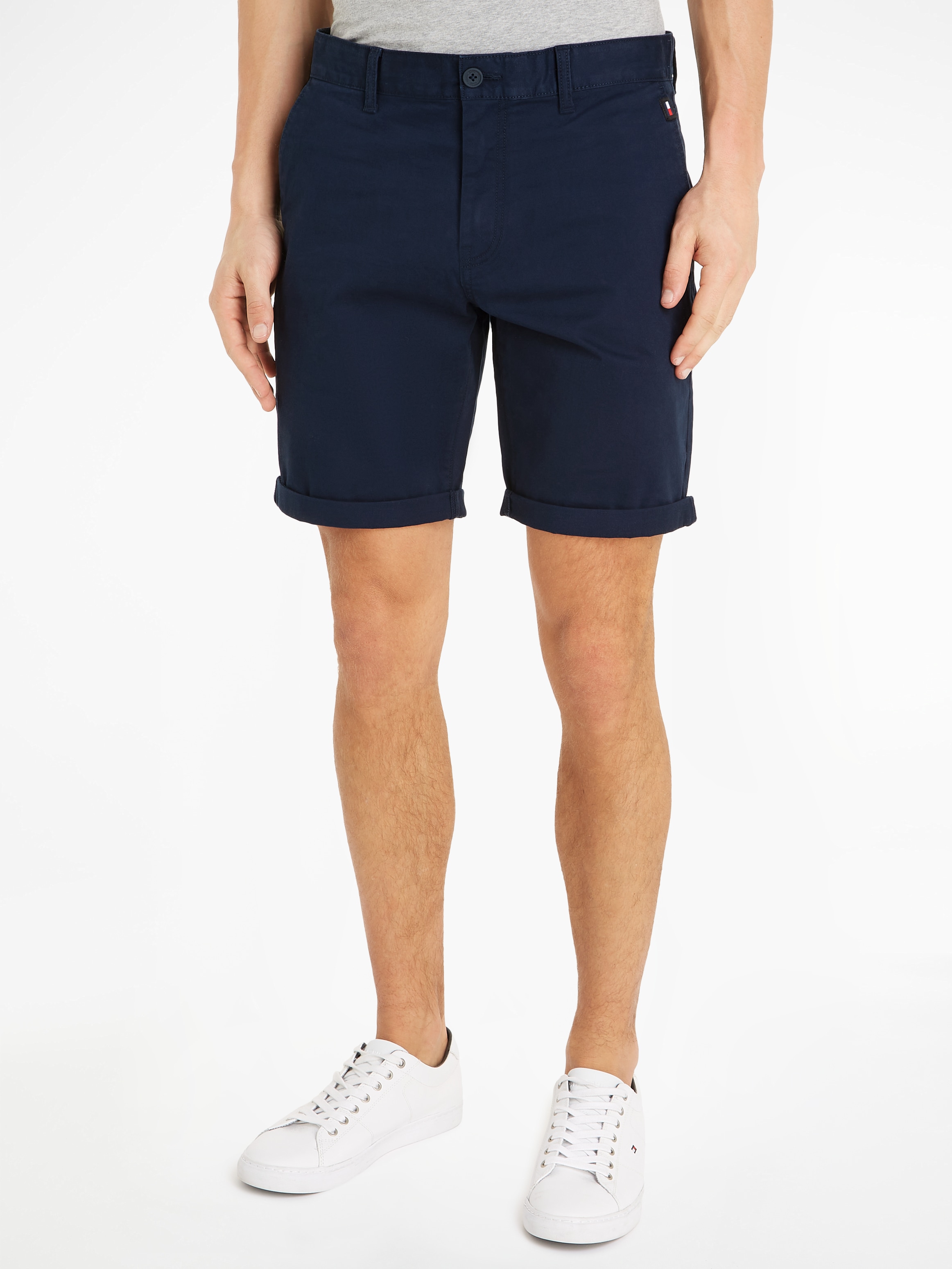 Chinoshorts »TJM SCANTON SHORT«, Markenstickerei