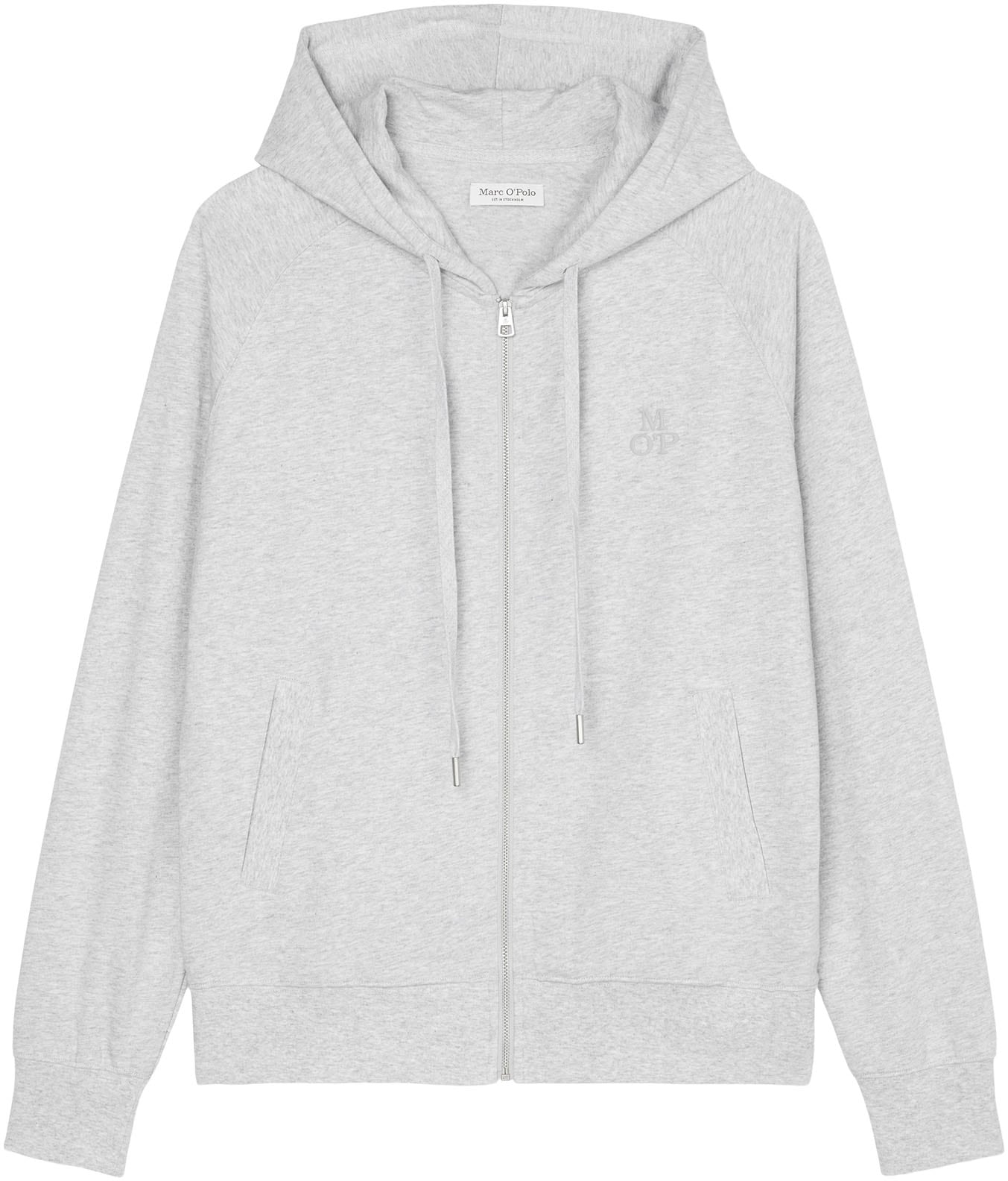 Marc O'Polo Kapuzensweatjacke, Regular Fit, mit großer Kapuze