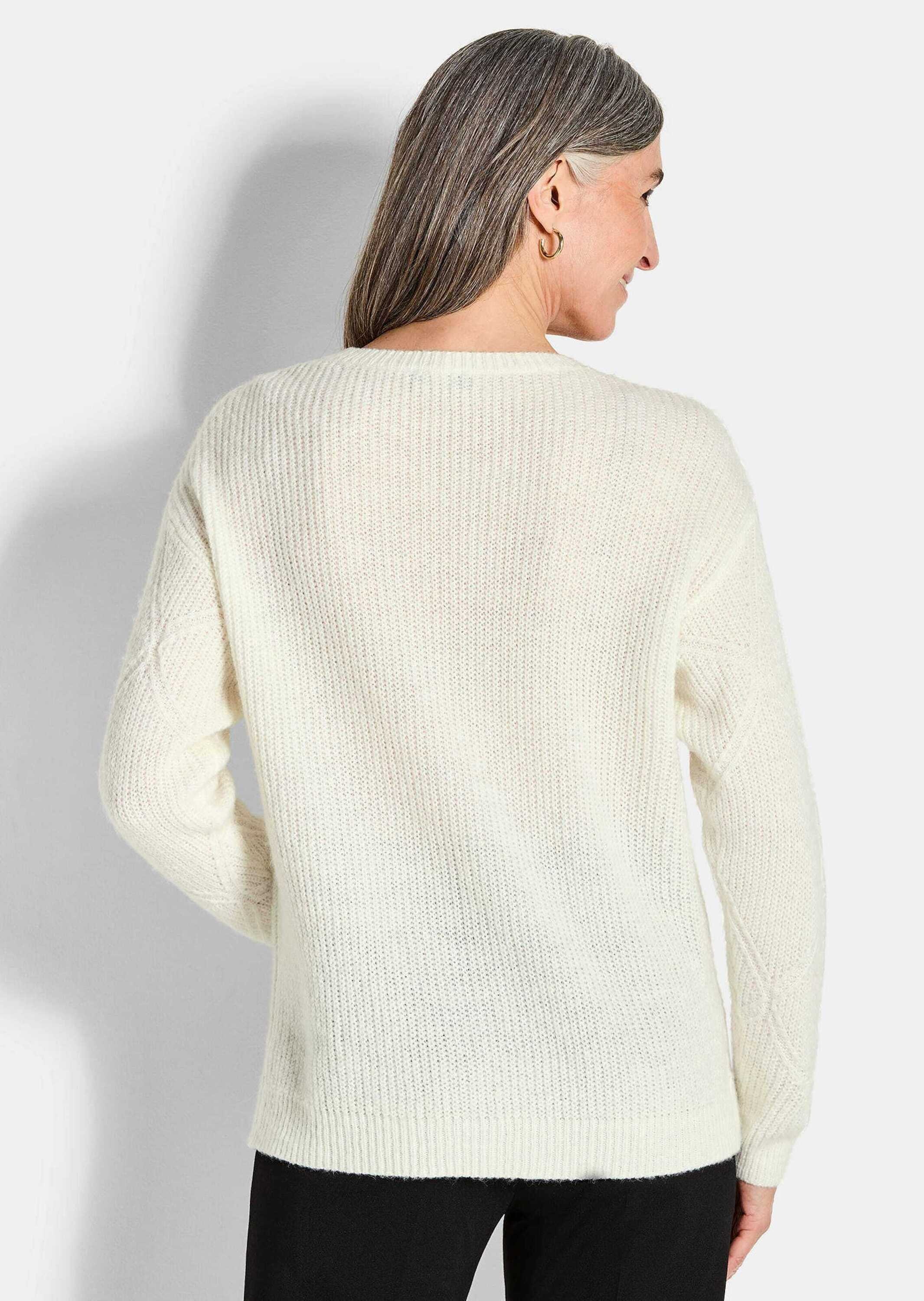 GOLDNER Rundhalspullover »Pullover aus leichtem Strick«