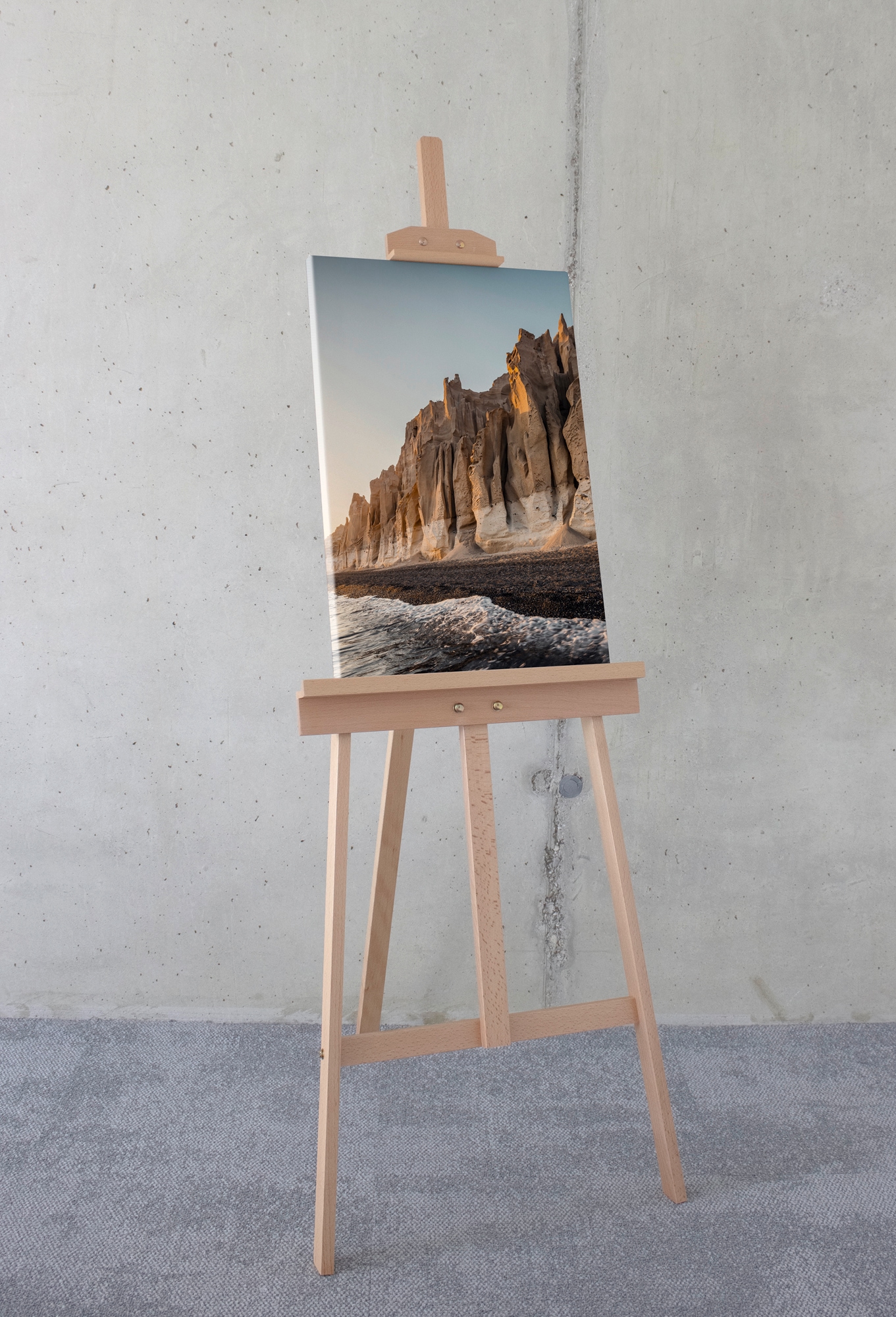 Komar Leinwandbild »Unbend - Größe 40 x 60 cm«, Baum-Blätter-Natur-Berge-Blumen-Foto-Jahreszeiten-Landschaft-Meer-Strand-Palmen, (Packung, 1 St.), Keilrahmenbild mi Echtholzrahmen