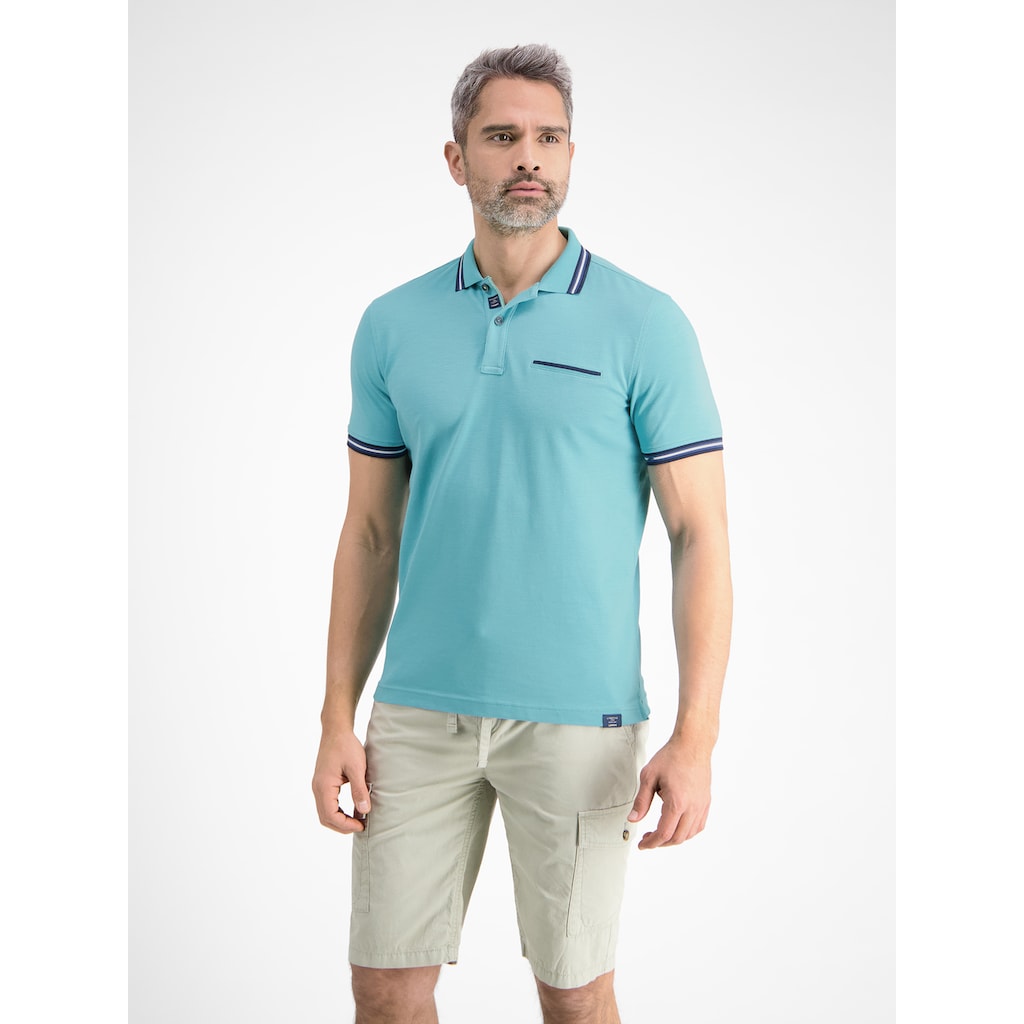 LERROS Poloshirt »LERROS Poloshirt in Struktur-Piqué«