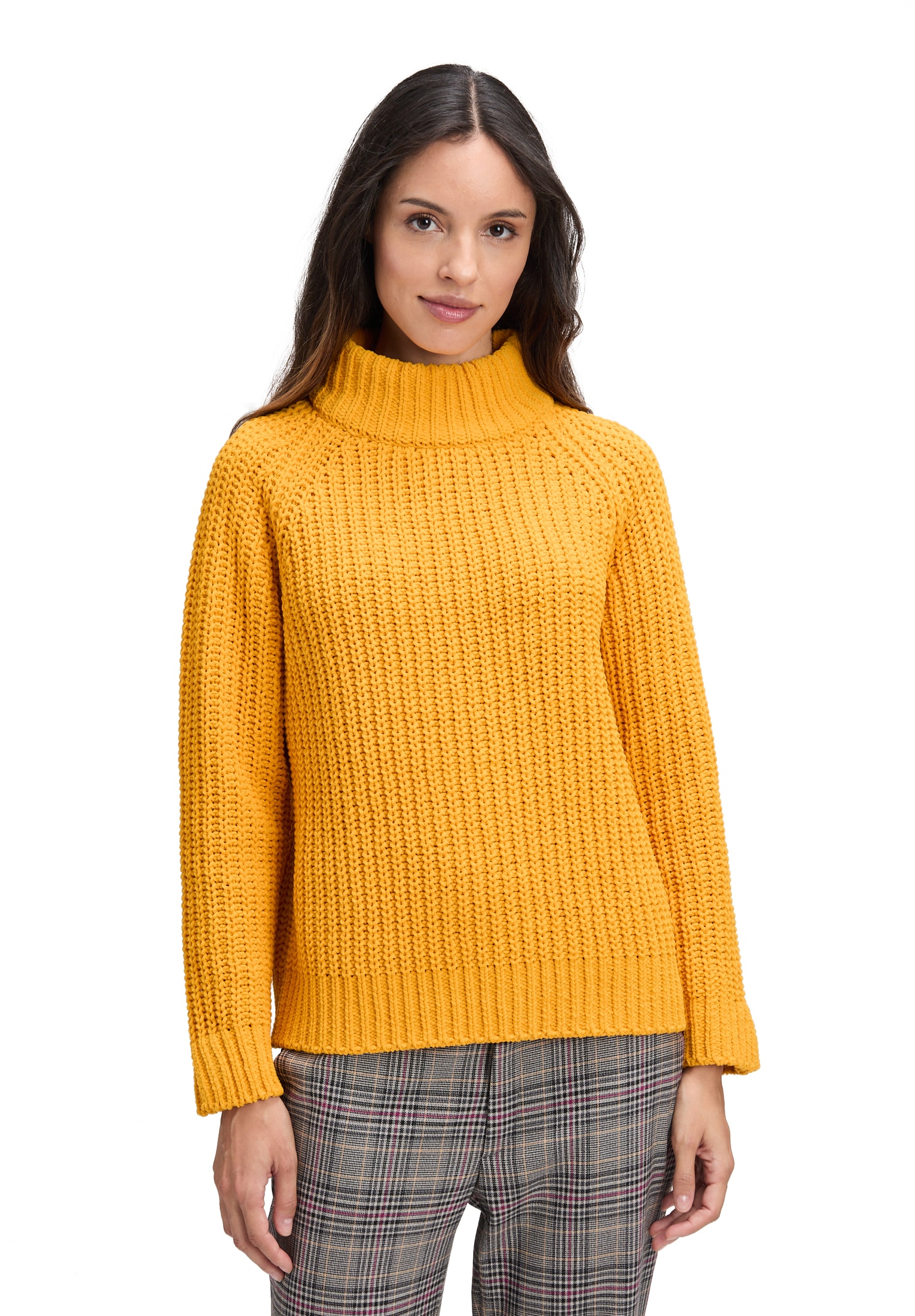 Cartoon Strickpullover »Strickpullover mit Stehkragen«