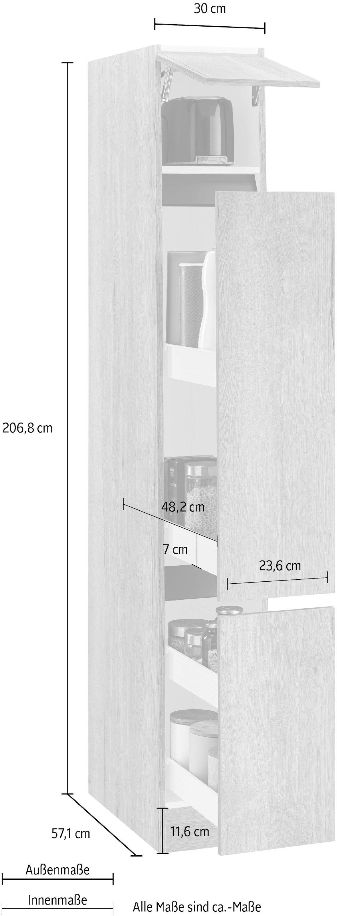 OPTIFIT Apothekerschrank »Roth«, Breite 30 cm