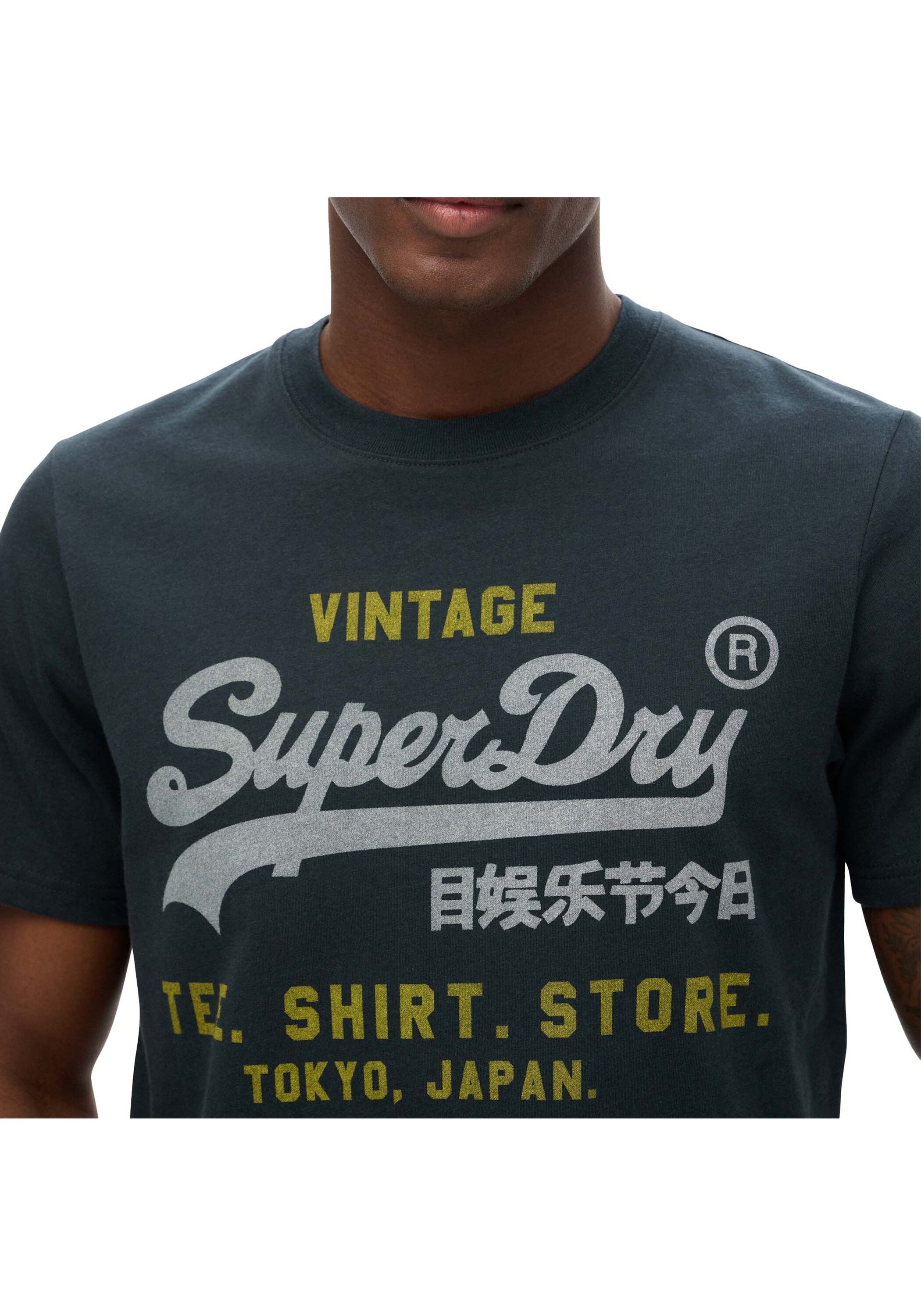 Superdry T-Shirt »T-Shirt VI Heritage Relaxed Tee 1er Pack«