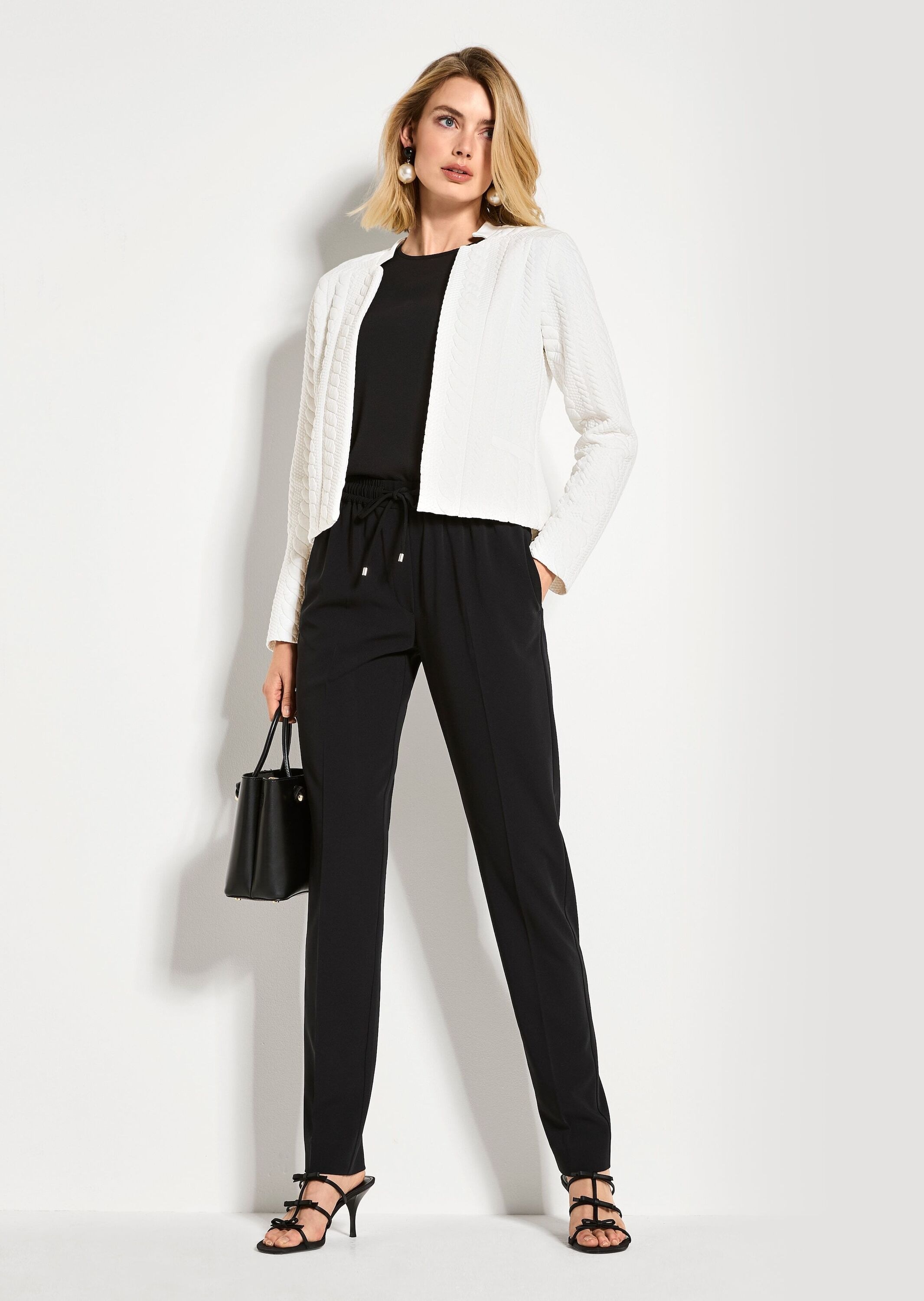 MADELEINE Jogger Pants »Joggpants Schlupfhose mit Bindeband«  Edel Jogg Pants