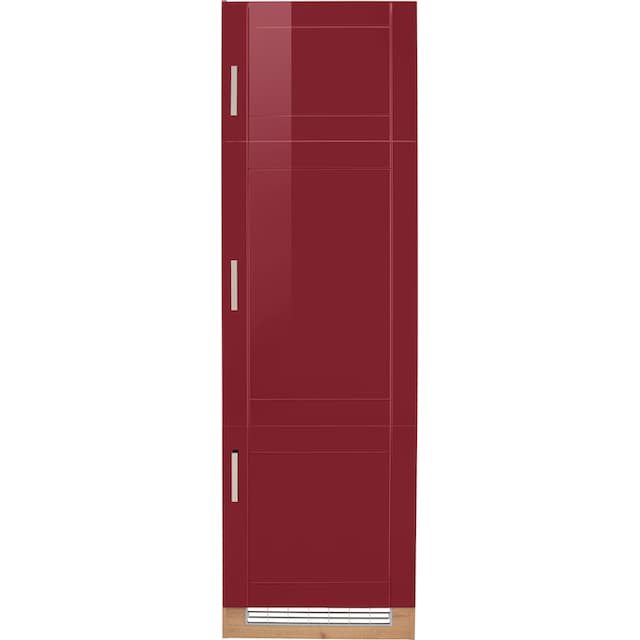 HELD MÖBEL Kühlumbauschrank »Tinnum«, 60 cm breit, 200 cm hoch,  Metallgriffe, mit Nischenmaß 88 cm auf Raten kaufen