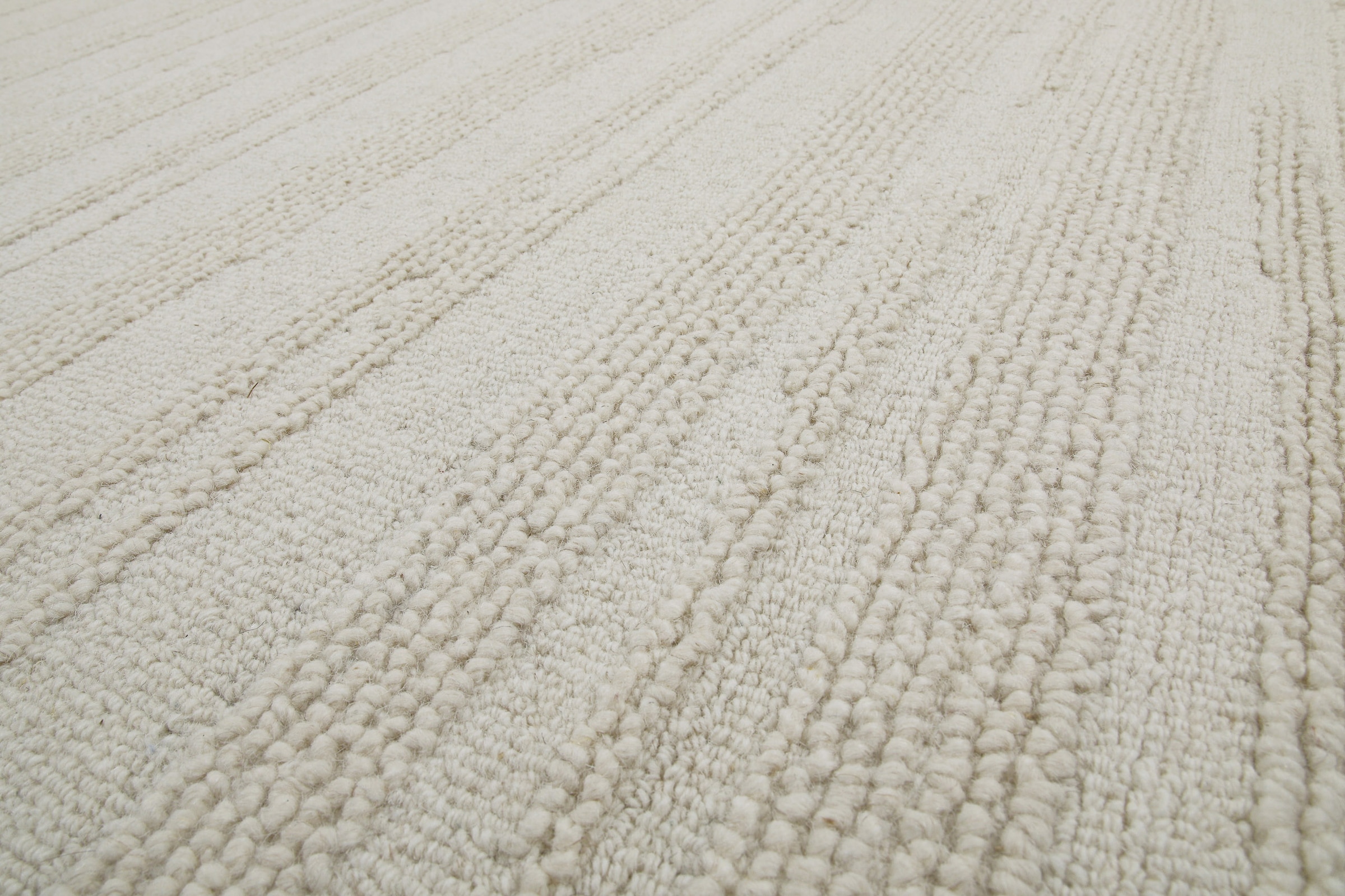 Wecon home Teppich »Hamptons TWENTYSEVEN«, rund, 15 mm Höhe, Kurzflor, Wohnzimmer, Schlafzimmer, elegant, robust, Linien-Muster