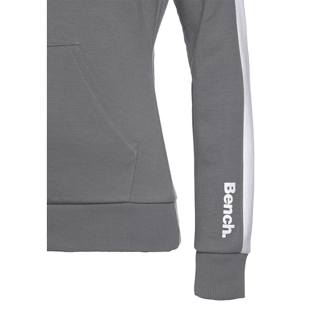 Bench. Loungewear Kapuzensweatshirt, mit Seitenstreifen und Kängurutasche,  Loungeanzug, Hoodie bei ♕