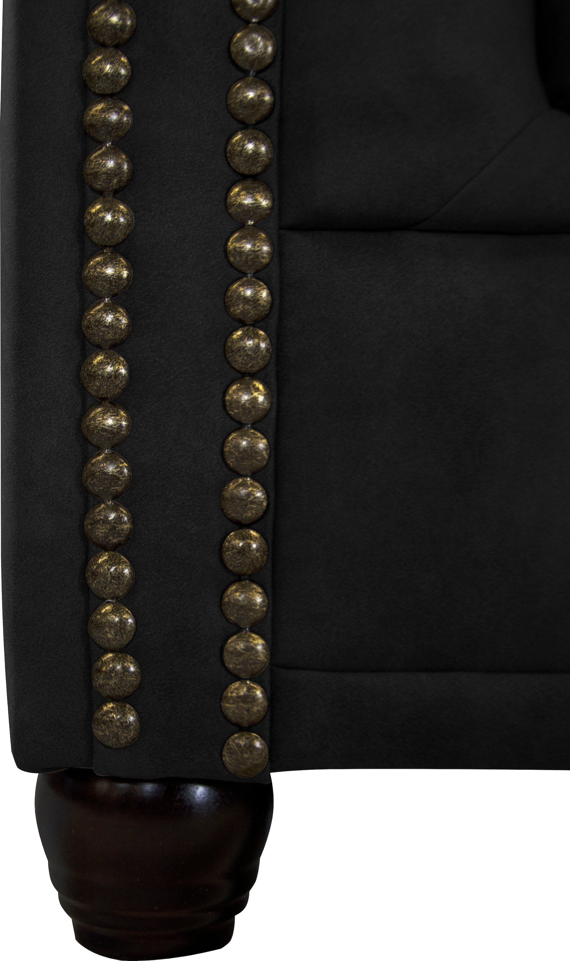 Home affaire Chesterfield-Sofa »Rysum L-Form« Chesterfield-Optik , langer Schenkel links oder rechts