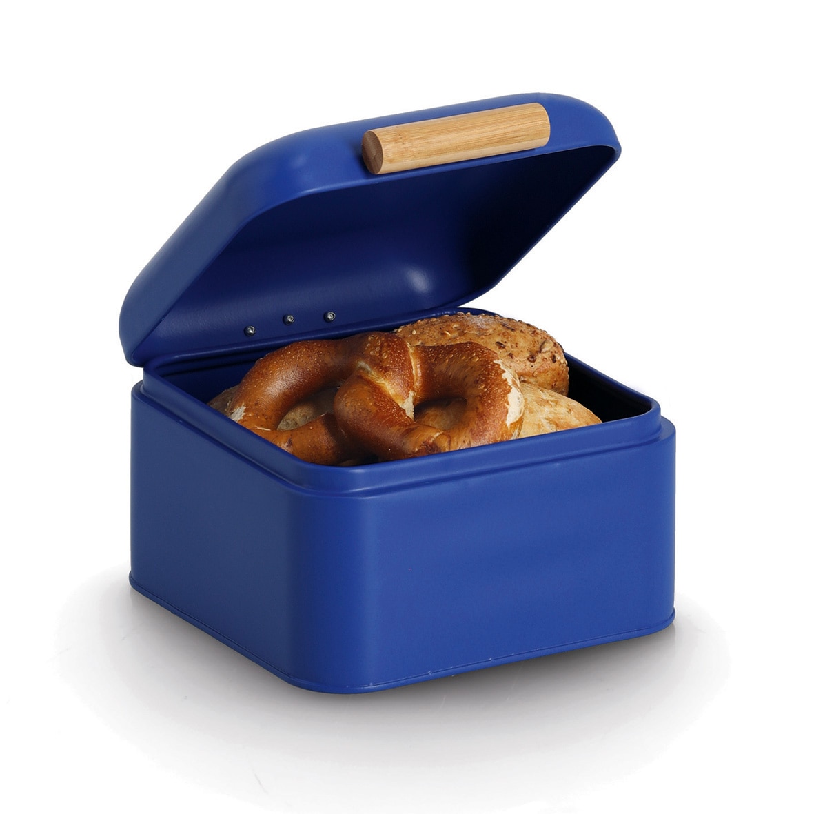 Zeller Present Brotkasten »Brotkasten, Metall/Bambus« ca. 20x20x13,5 cm
