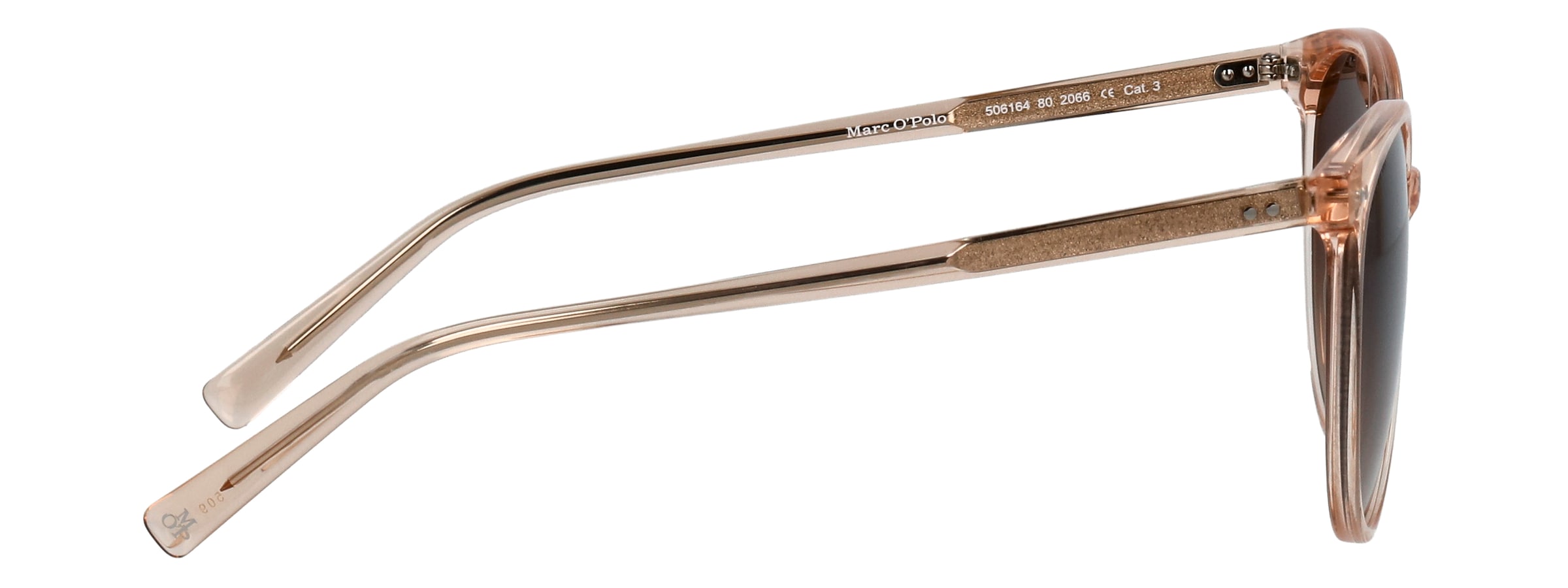 Marc O'Polo Sonnenbrille »Modell 506164« Form Panto, Logoschriftzug auf Bügel, Kunststofffassung