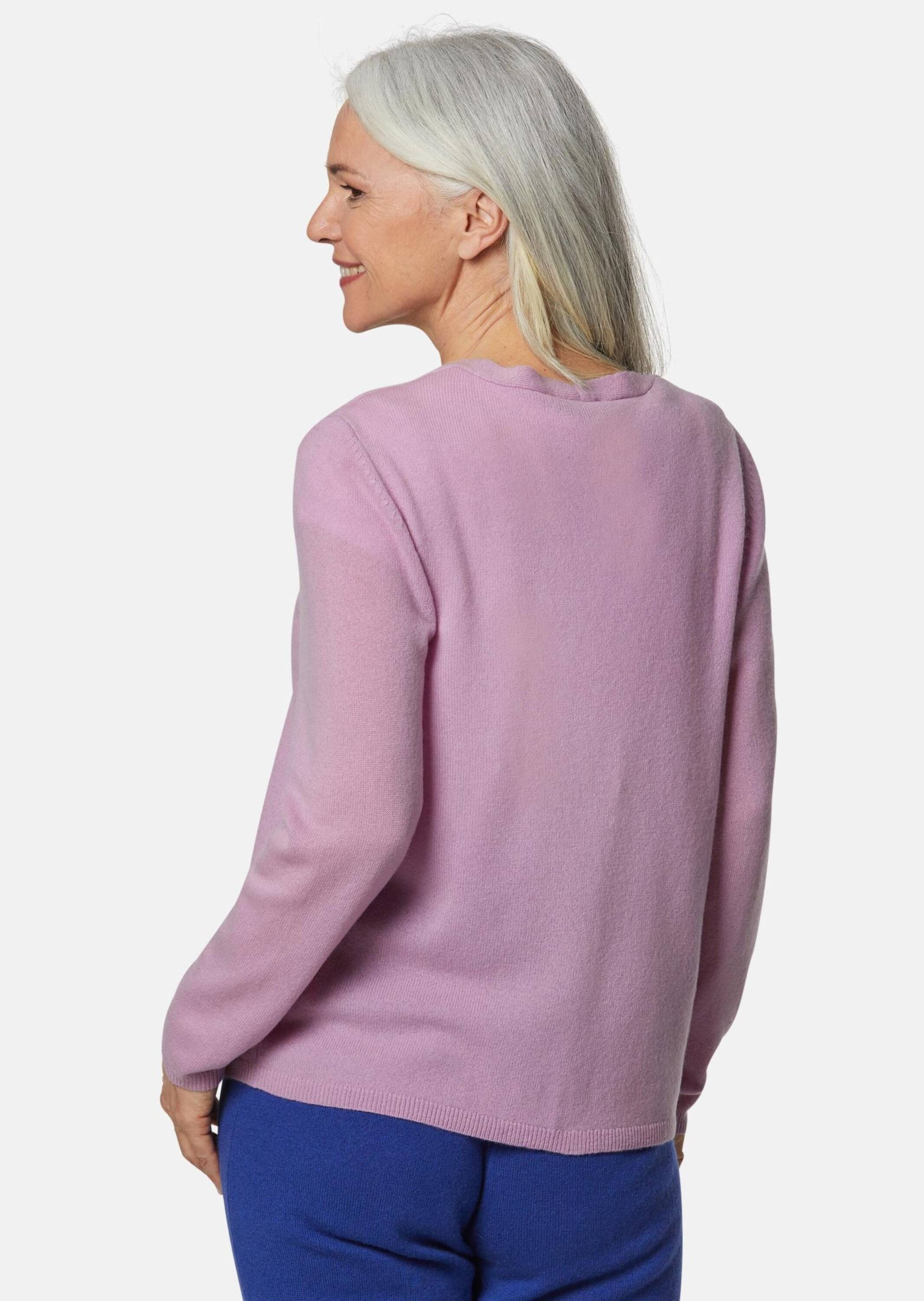 GOLDNER Strickjacke »Weiche Kaschmirstrickjacke mit V-Ausschnitt«