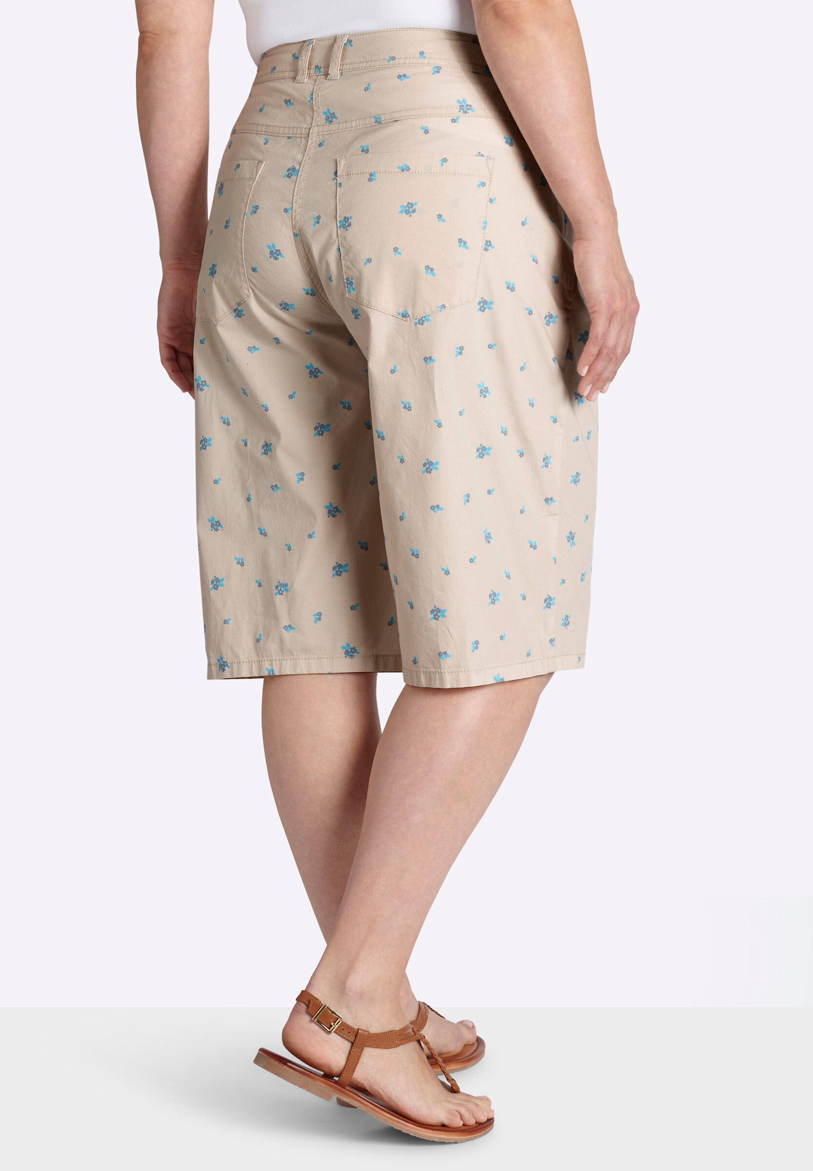 Sheego Bermudas »Bermudas Bermudas mit Minimalprint«