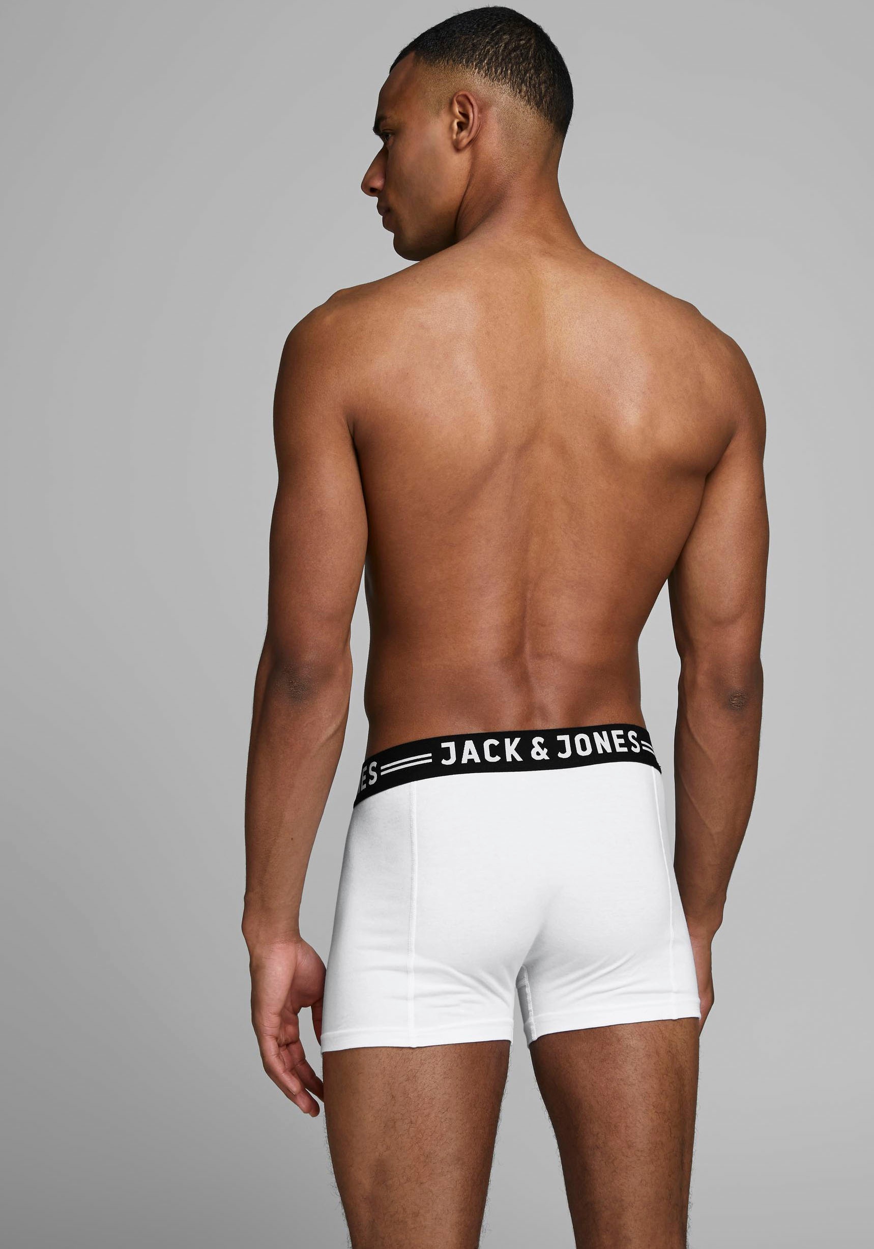 Jack & Jones Trunk »SENSE TRUNKS 3-PACK NOOS«, (Packung, 3 St., 3er-Pack), mit Logobund