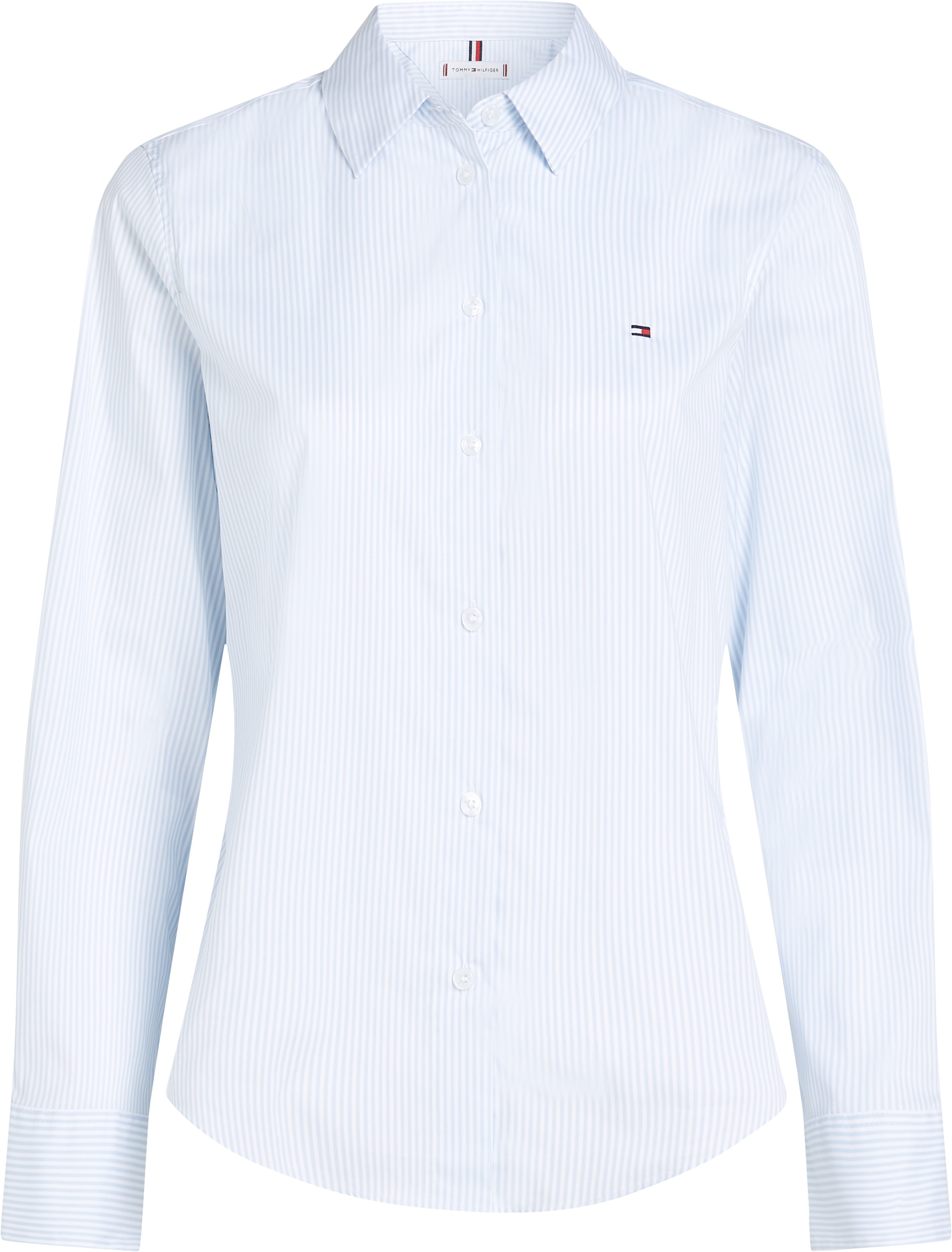 Tommy Hilfiger Hemdbluse »ESS POPLIN REGULAR SHIRT«, im klassischen Stil