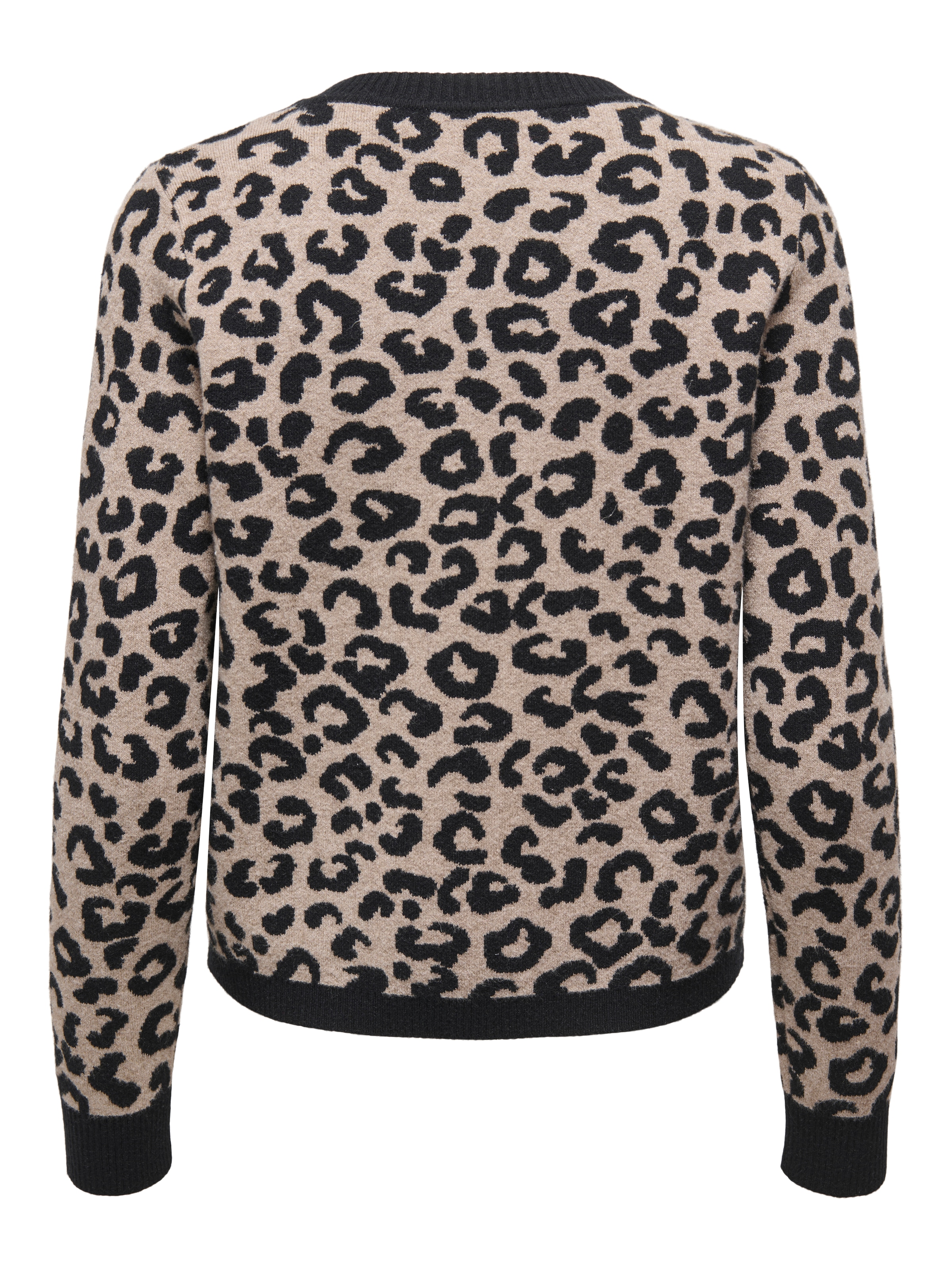 ONLY Strickjacke »ONLANNY LS O-NECK LEO CARDIGAN EX KNT«