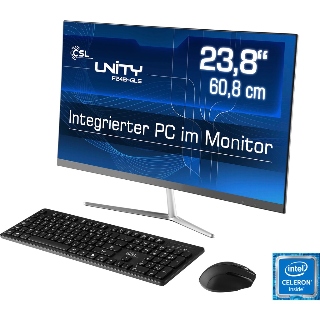 CSL All-in-One PC »Unity F24B-GLS mit Windows 10 Pro«