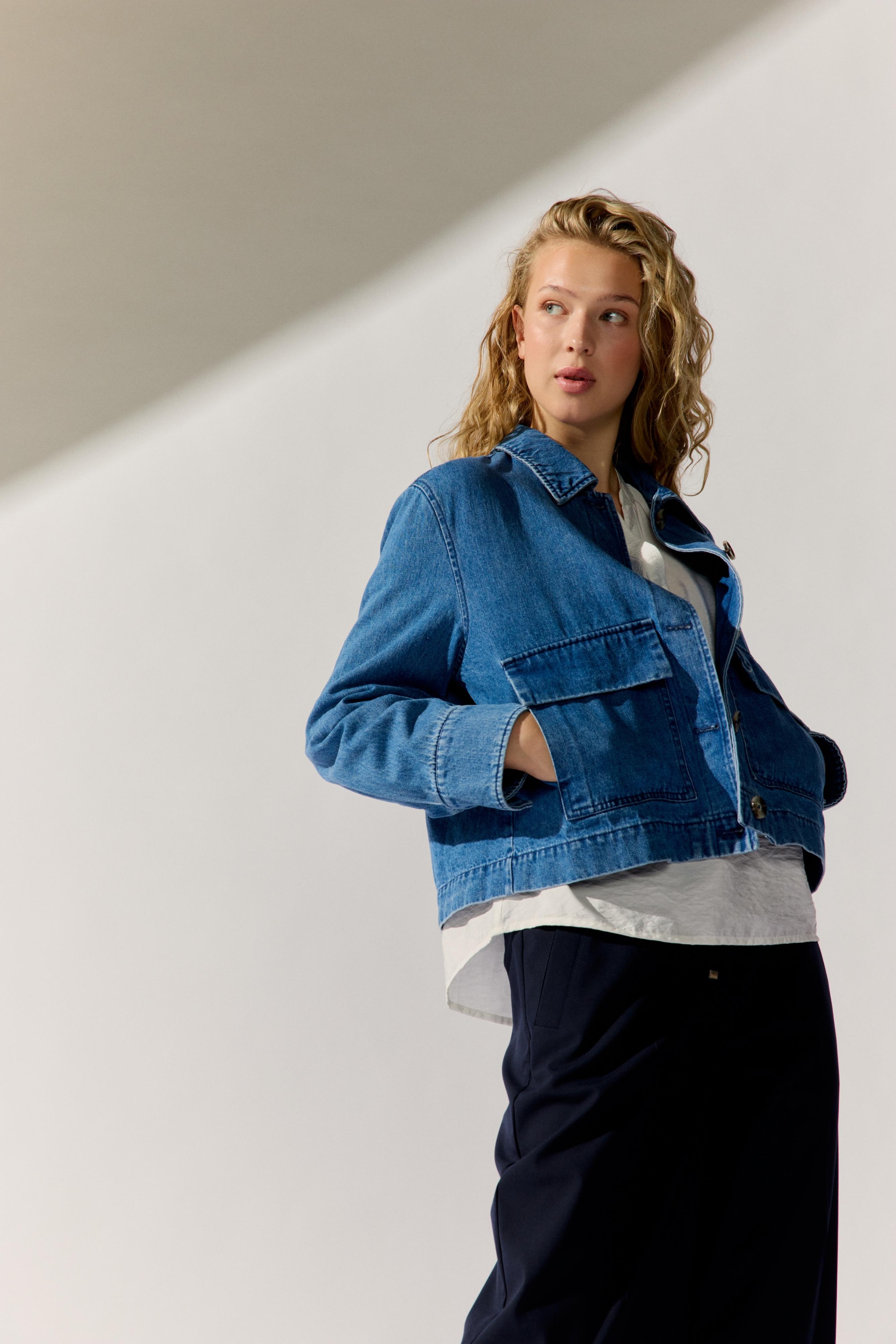 THE FASHION PEOPLE Jeansjacke