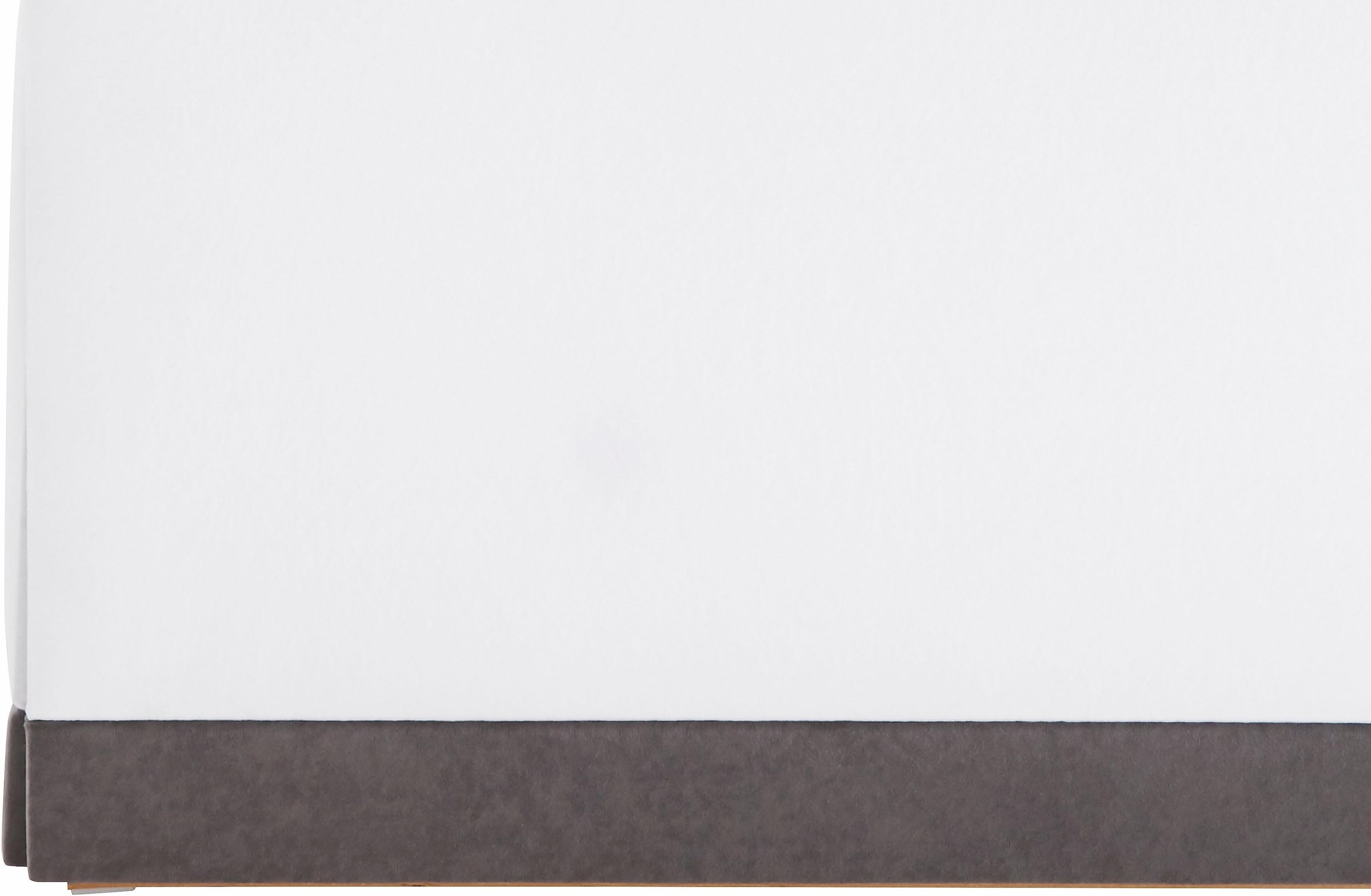 Westfalia Schlafkomfort Polsterbett mit Bettkasten und Tagesdecke