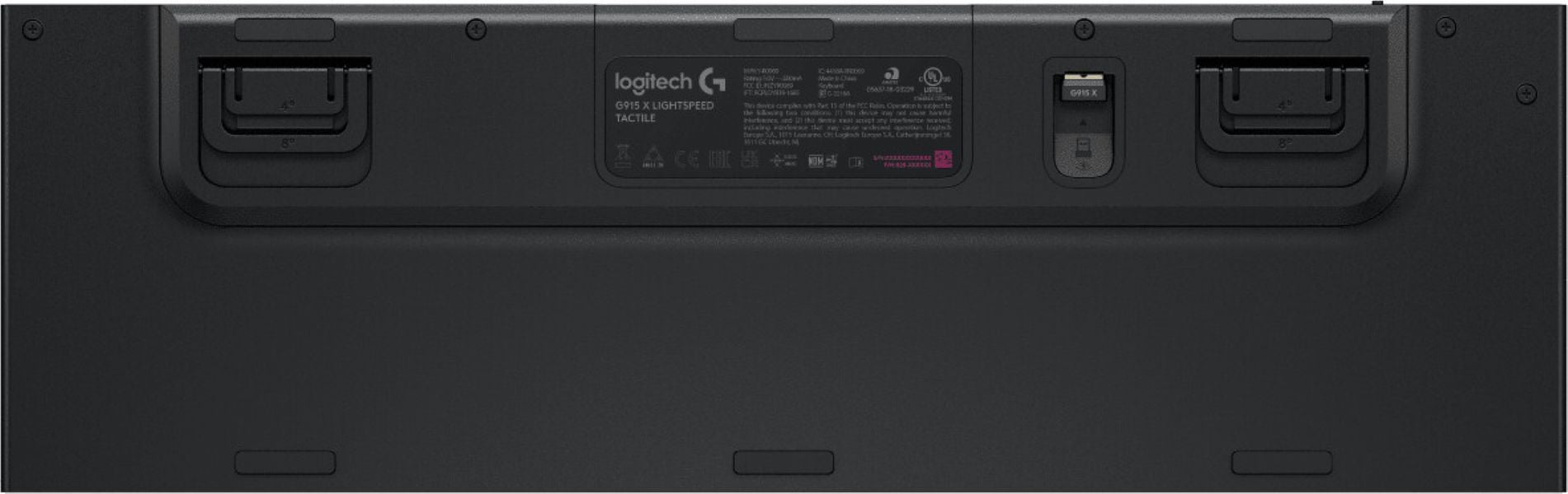 Logitech G Gaming-Tastatur »G915 X LIGHTSPEED Wireless Gaming Keyboard - BLACK - DEU«