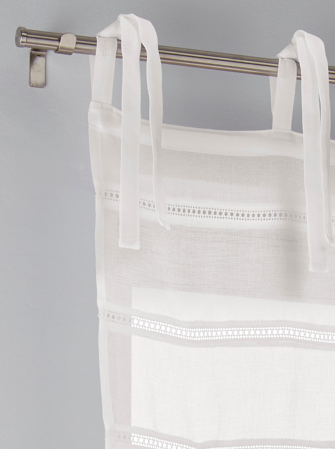 heine home Raffrollo mit Bindebänder