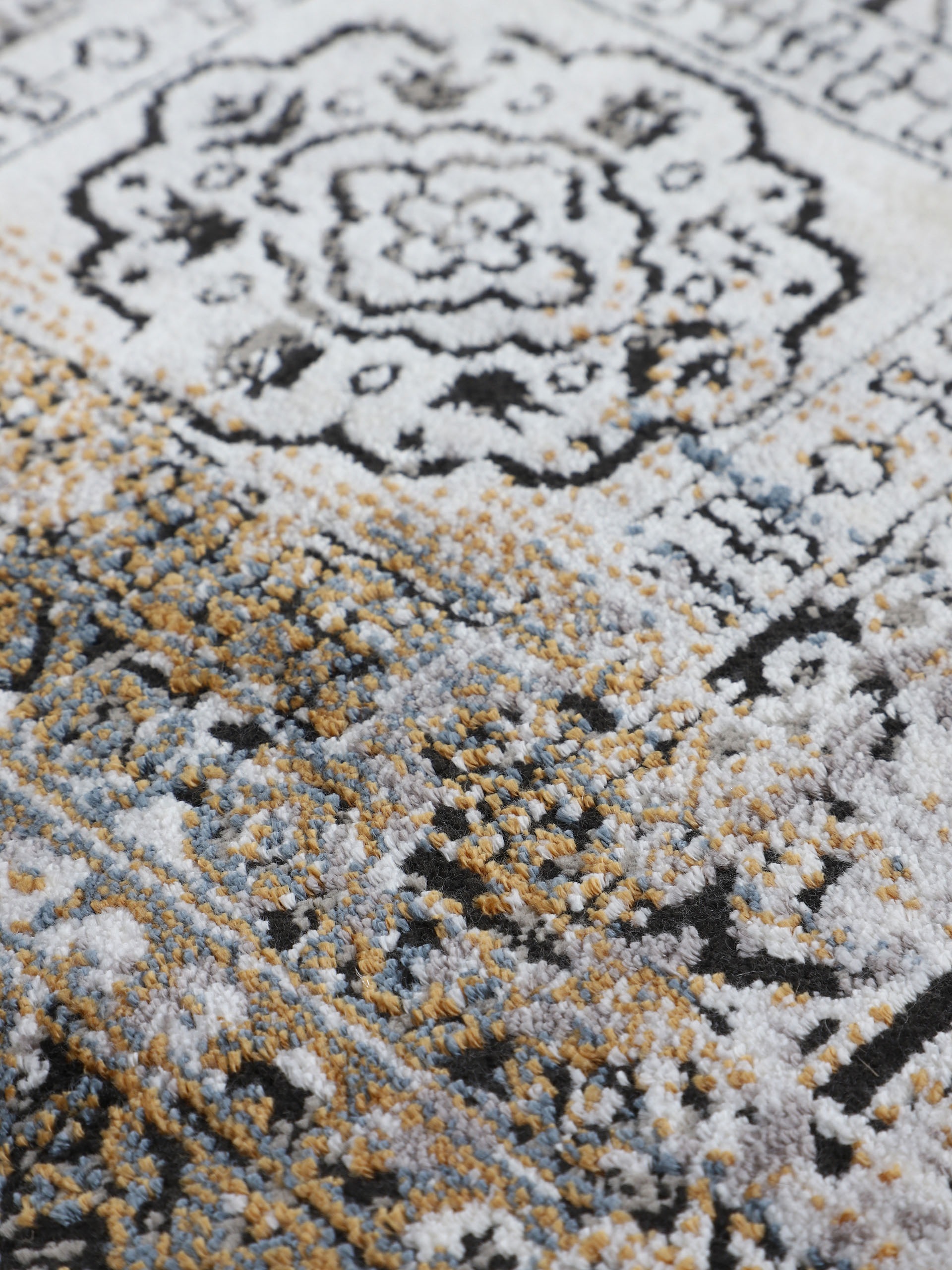 carpetfine Teppich »Vintage Liyath«, rechteckig, 8 mm Höhe, hoher Viskoseanteil, im Vintage Look, Wohnzimmer