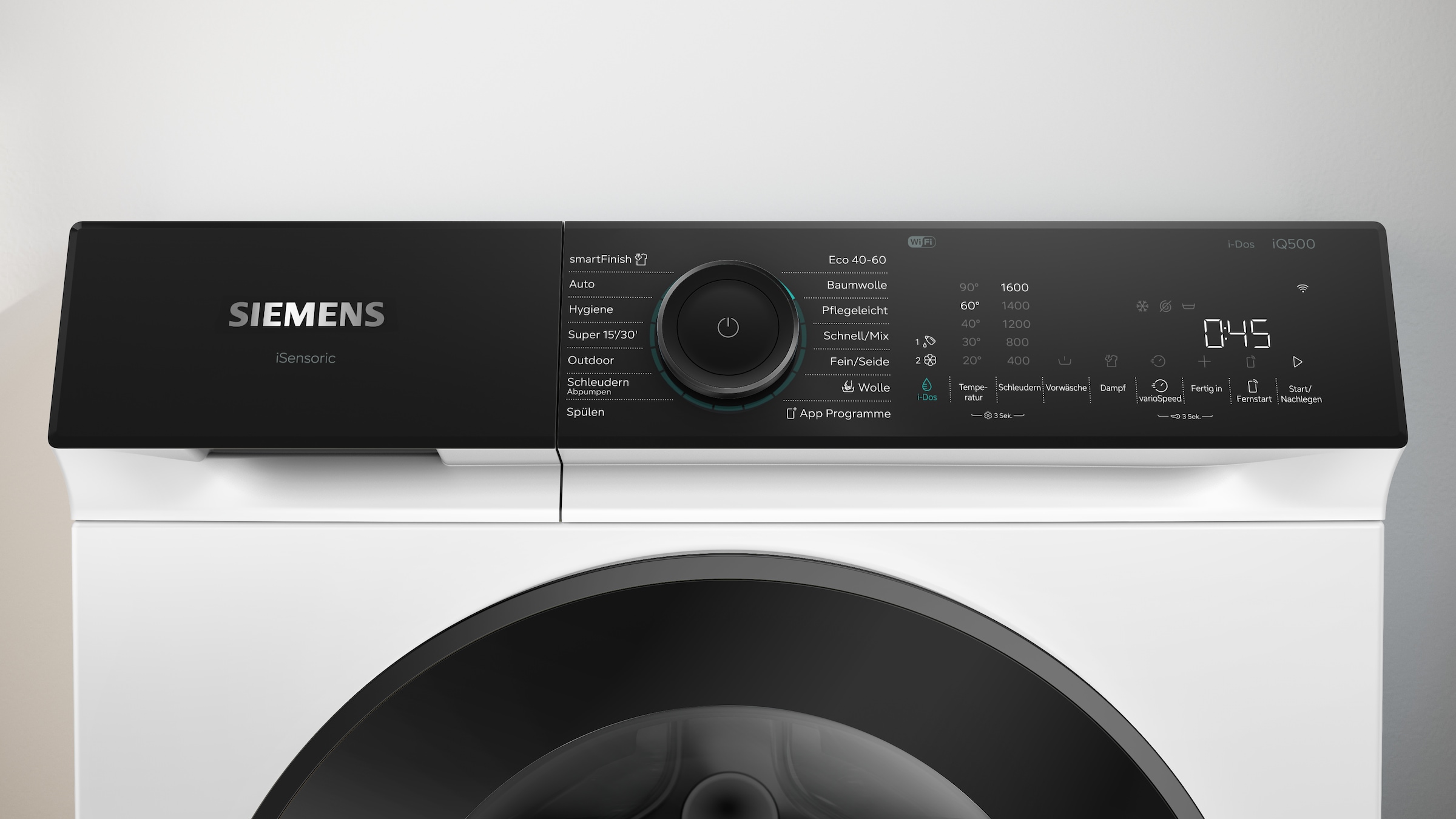 SIEMENS Waschmaschine iQ500 »WG56N2A40« 10 kg 1600 U/min