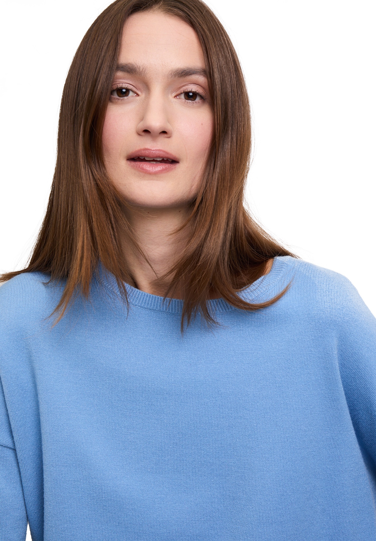 Cartoon Strickpullover »Strickpullover mit Rundhalsausschnitt«