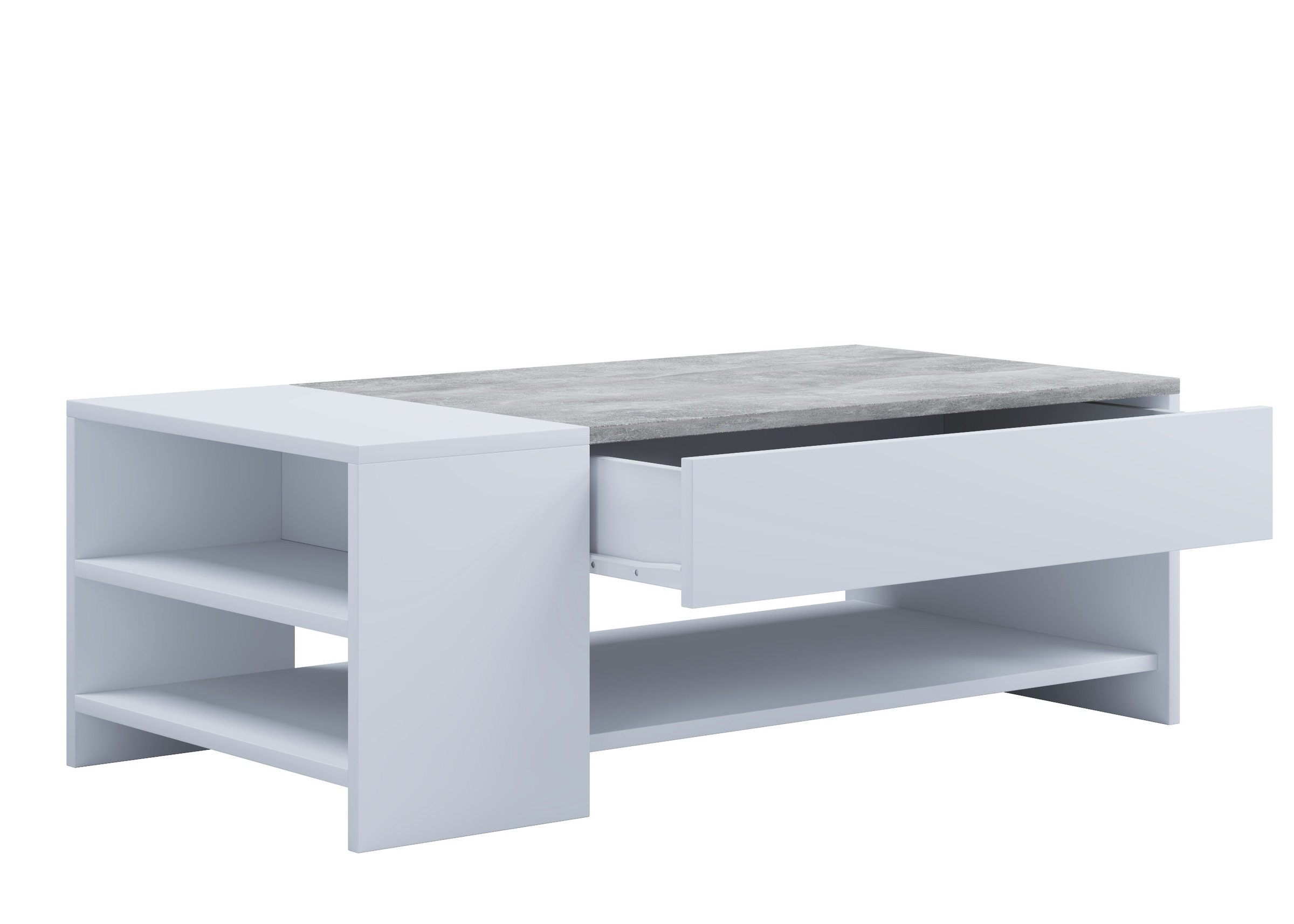 VCM Beistelltisch »Holz Sofatisch Couchtisch Schublade Tindus«