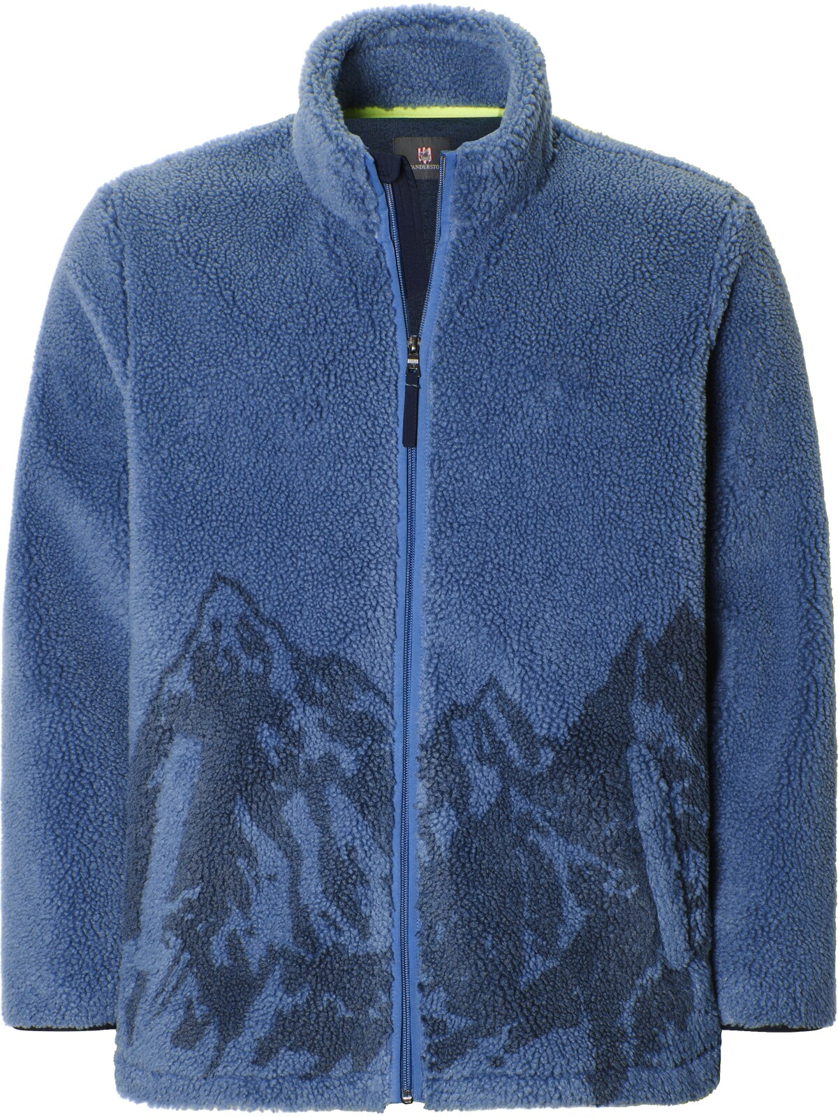 Jan Vanderstorm Sweatjacke »Strickfleecejacke LOKERT«