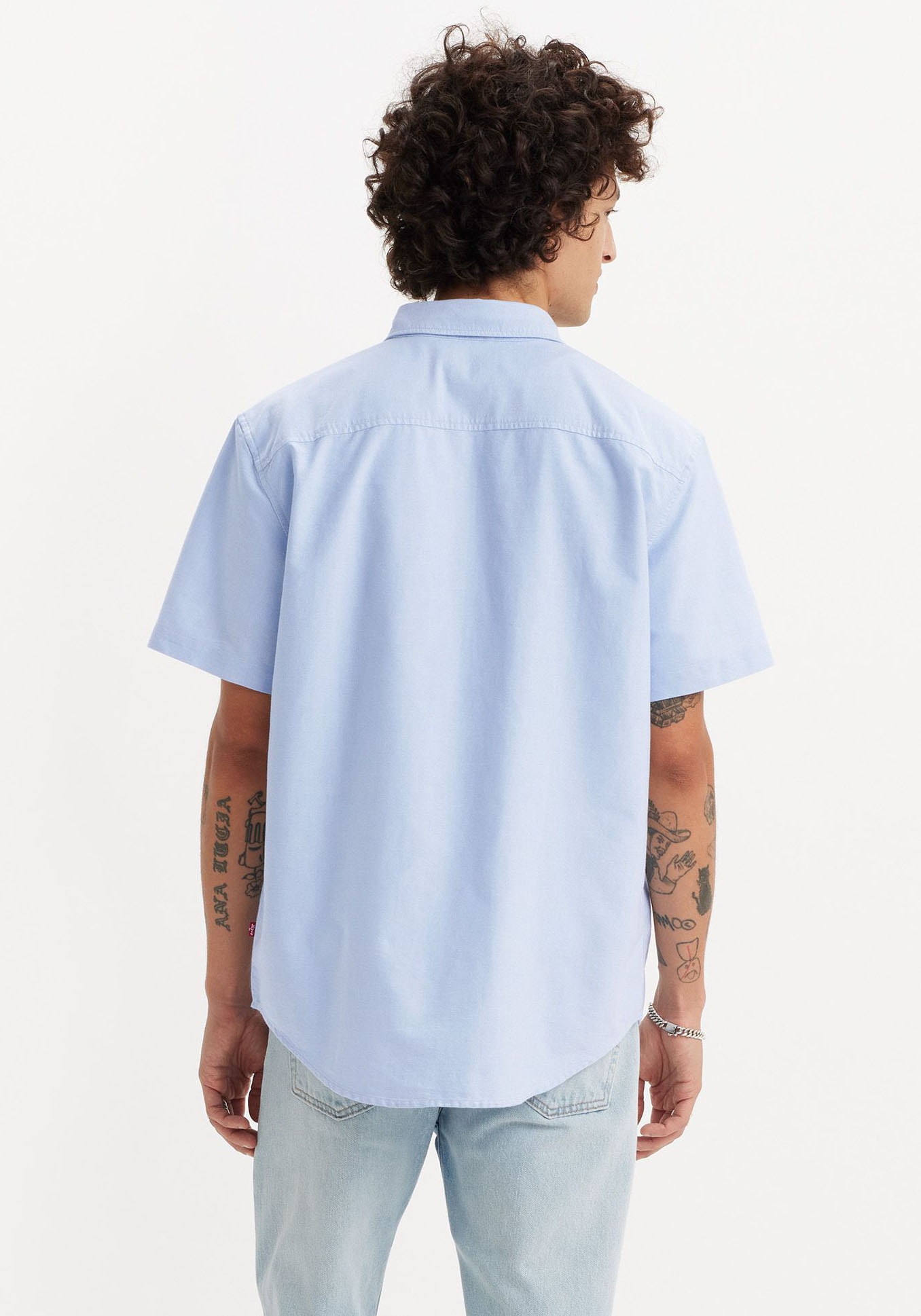 Levi's® Kurzarmhemd »SS AUTHENTIC BUTTON DOWN«, mit kleiner Logostickerei auf der Brust