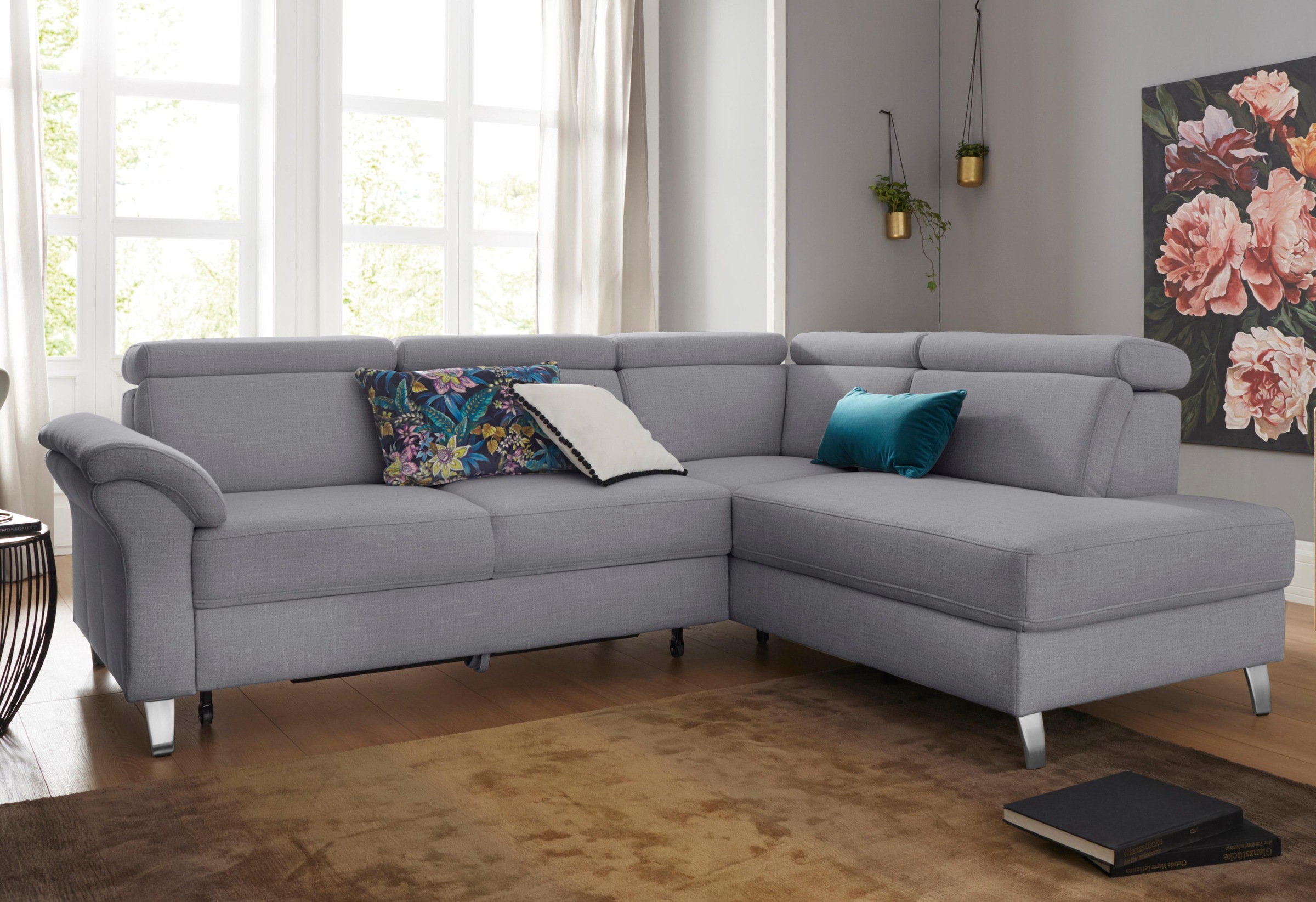sit&more Ecksofa, inklusive Kopfteilverstellung und Federkern kaufen