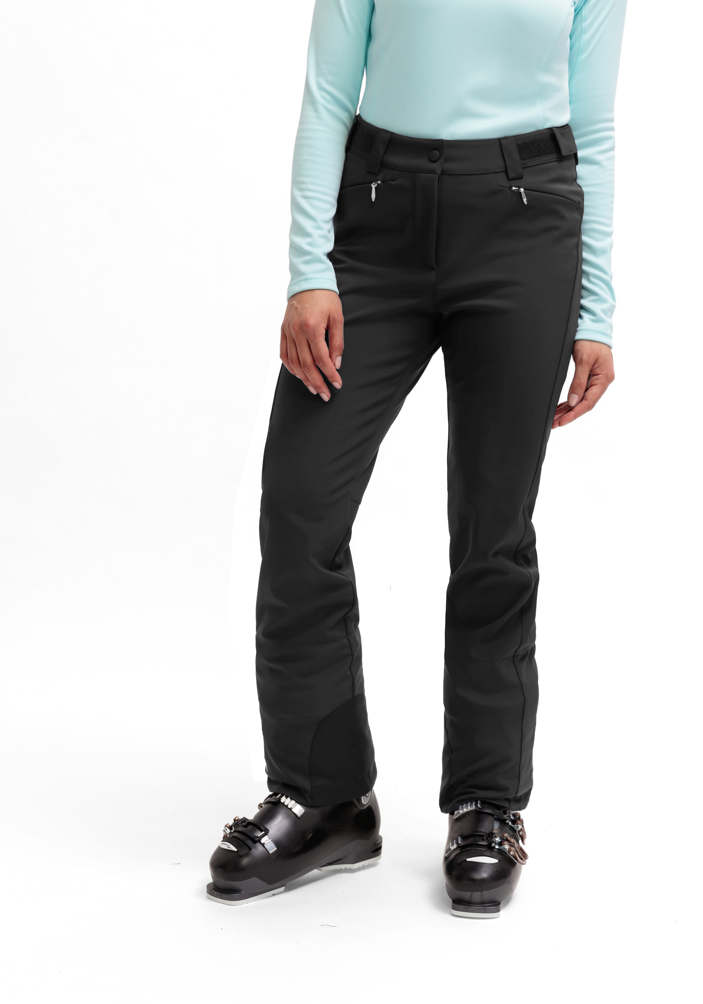 Maier Sports Skihose »Mary 2.0«  Damen Softshellhose, atmungsaktiv und winddicht, Slim Fit