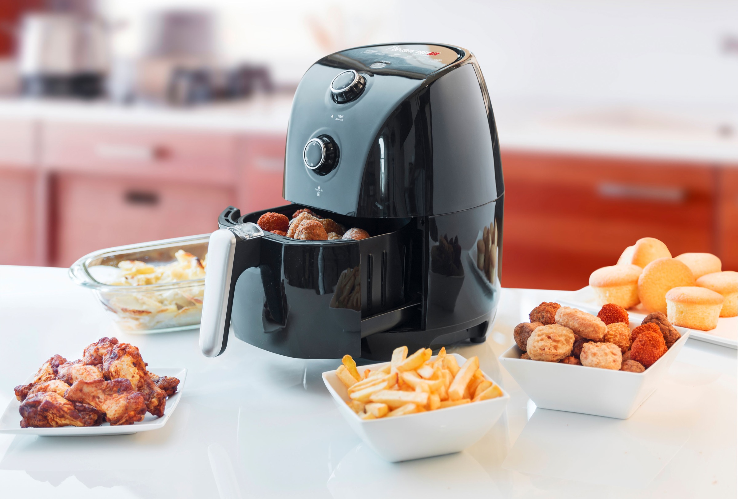 BESTRON Heißluftfritteuse AAF300, Zubereitung
