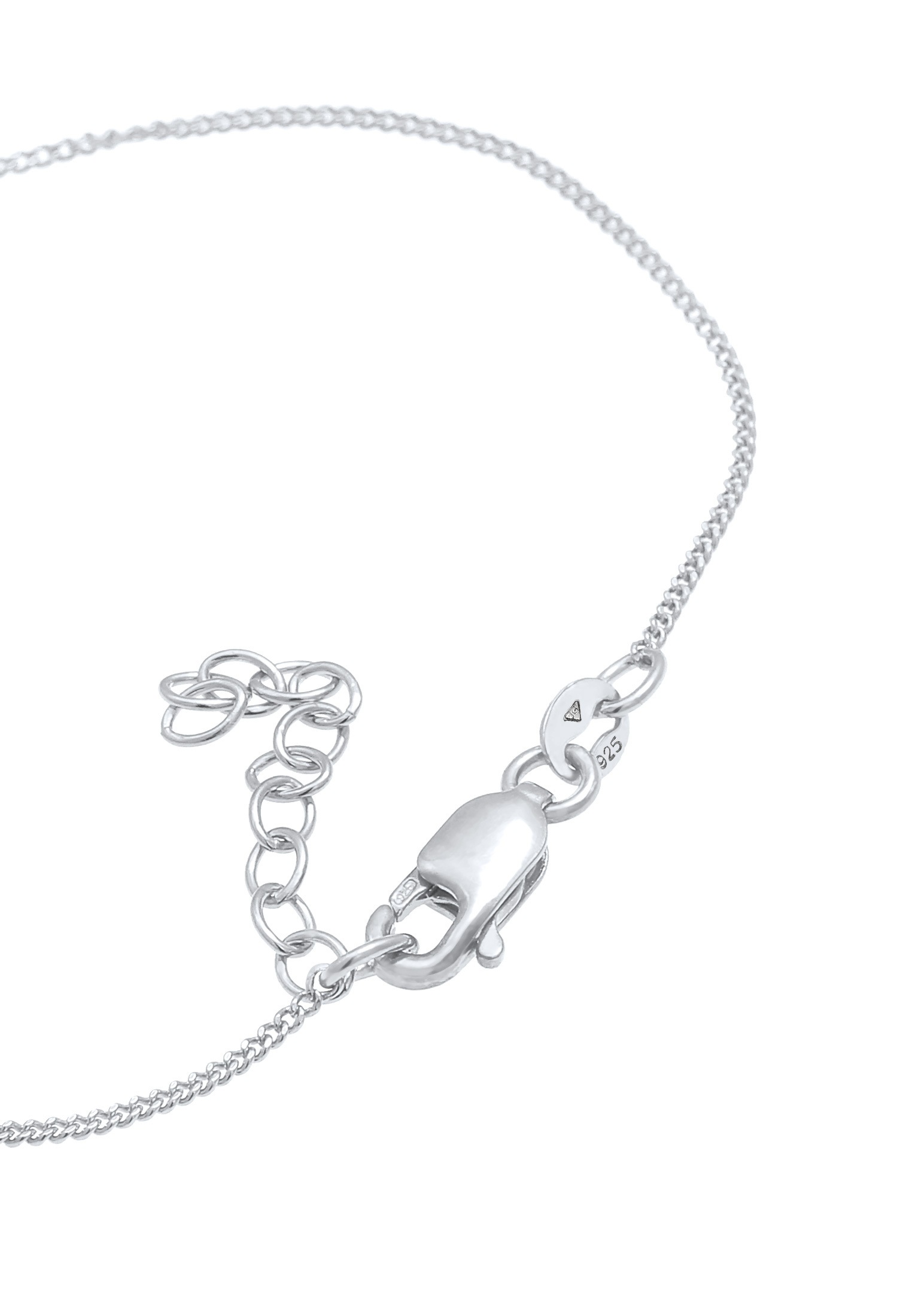 Elli DIAMONDS Armkette »Armband Herz Liebe Romantik Diamant (0.03 ct) 925 Silber«