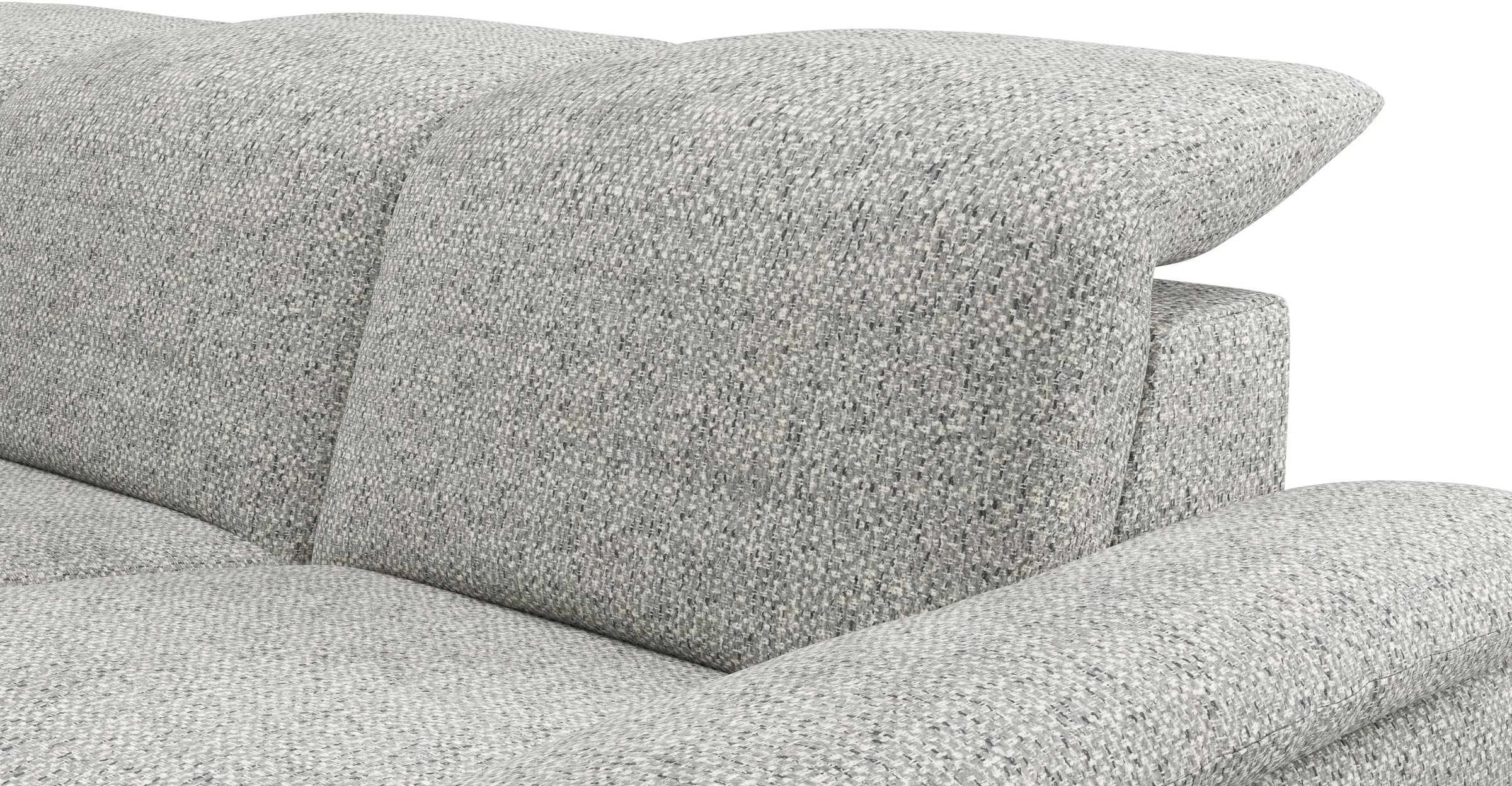 Musterring Ecksofa »MR 370, intelligenter Komfort im modernen Design« Optionale Relaxfunktion, flexible Kopfteile & klappbare Armlehnen