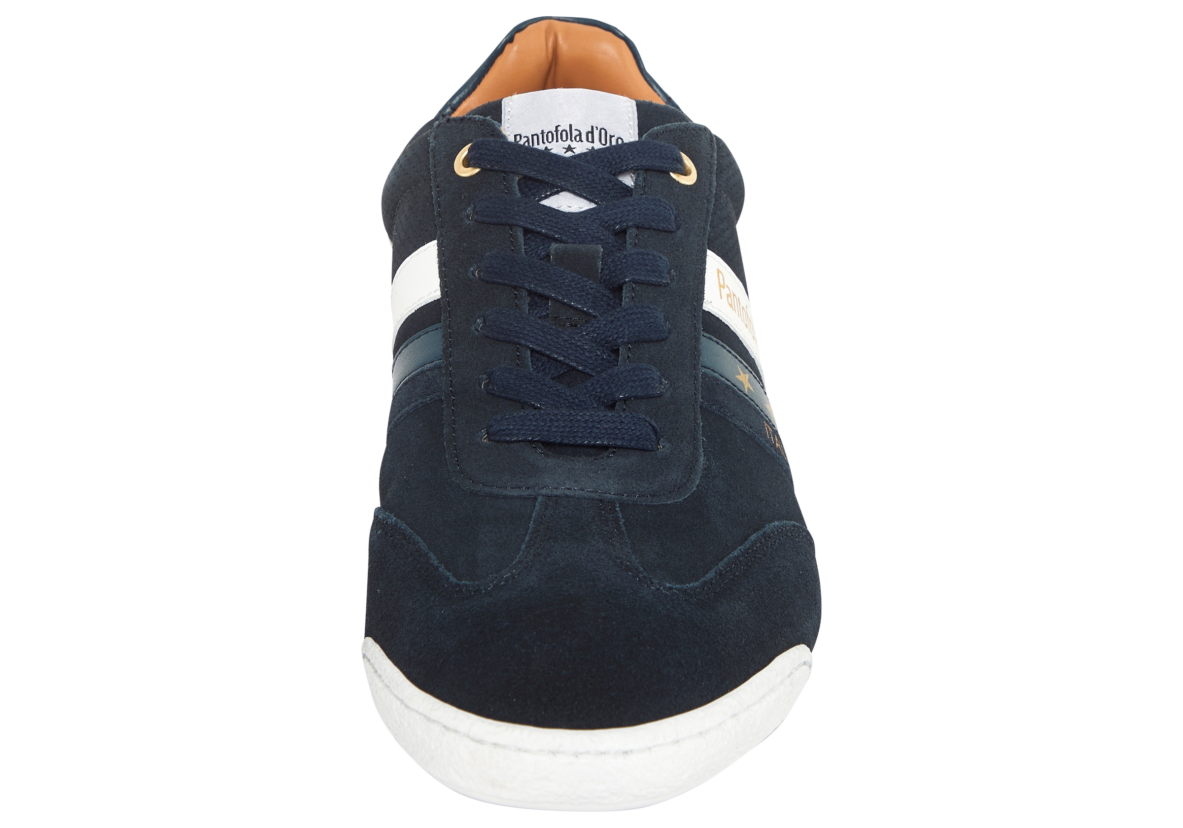 Pantofola d´Oro Sneaker »VASTO LOW«  Obermaterial aus Leder, Gummilaufsohle, mit Schnürung