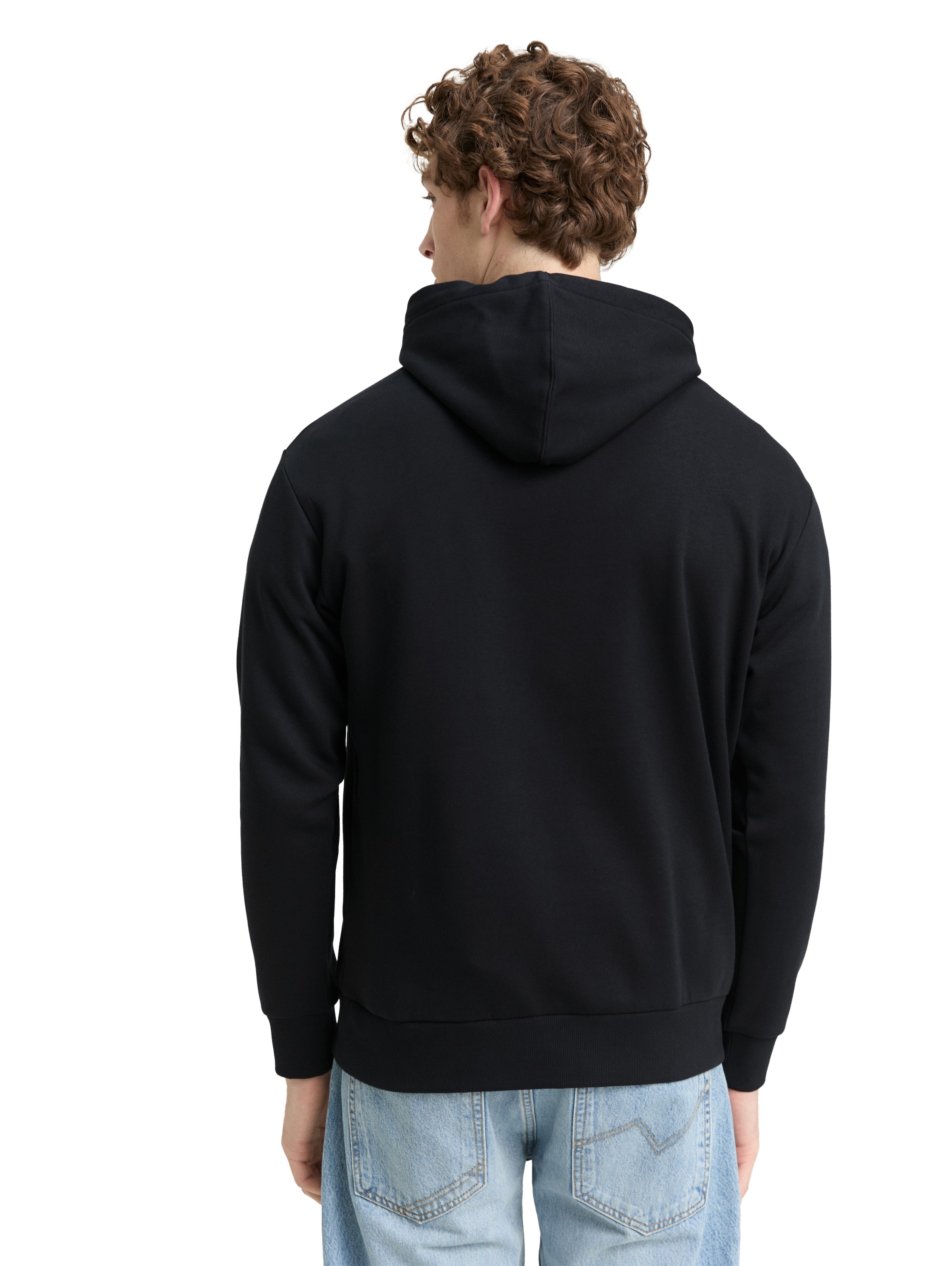 TOM TAILOR Denim Hoodie, mit Logo Print