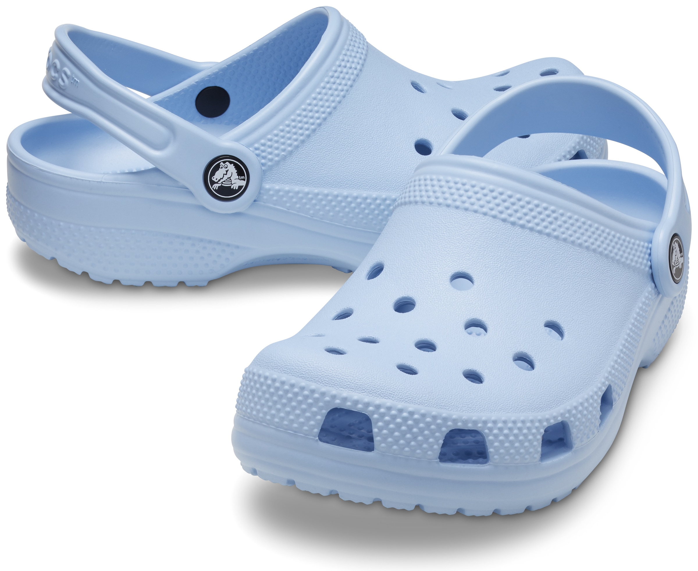 Crocs Clog »Classic Clog K«, Hausschuh, Schlappen, Sandale mit Fersenriemen