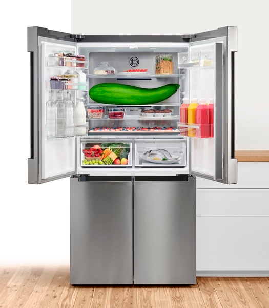 BOSCH Kühl-/Gefrierkombination »KGN86VIEA«, Breite 86cm