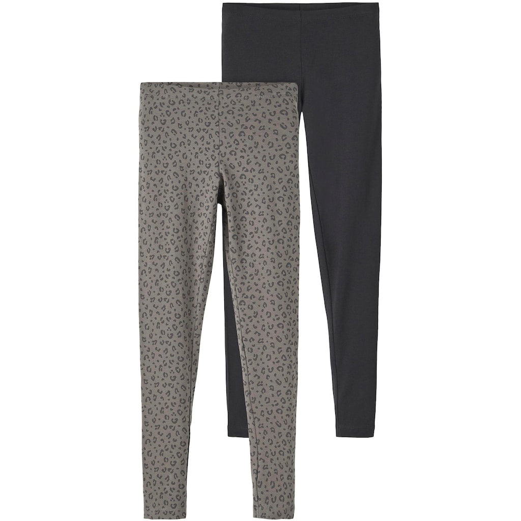 Name It Leggings »NKFVIVIAN 2P AOP LEGGING« (Packung 2 tlg. 2er-Pack) Name It Leggings »NKFVIVIAN 2P AOP LEGGING« (Packung 2 tlg. 2er-Pack)