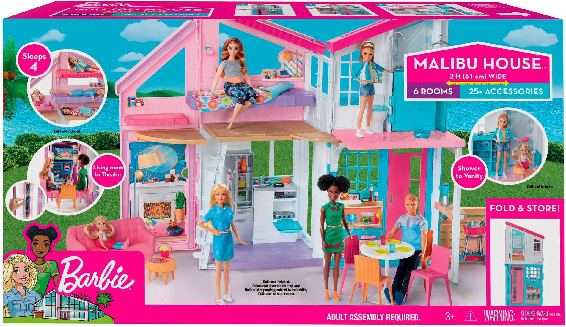 Barbie Puppenhaus »Malibu Haus«