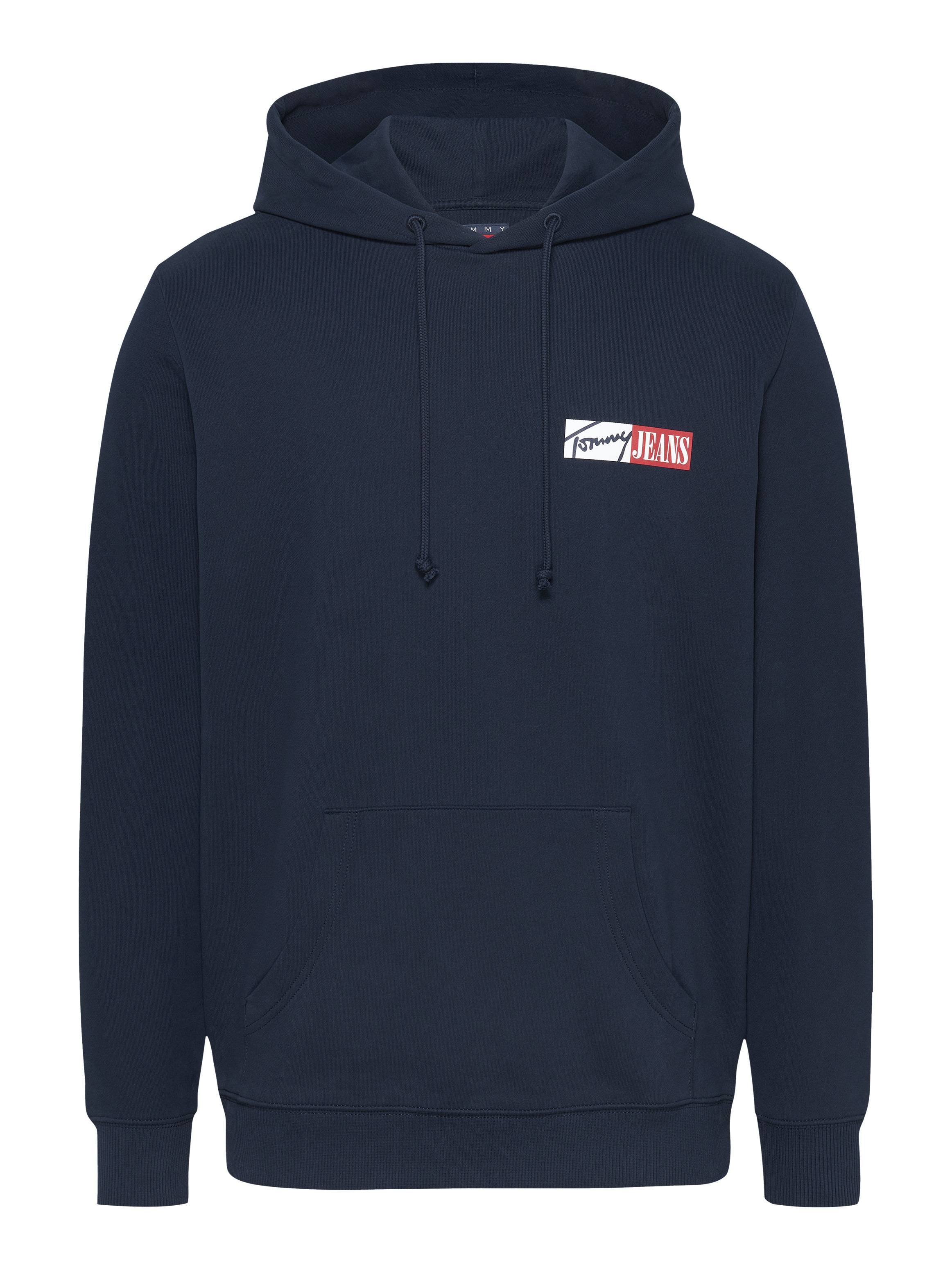 Tommy Jeans Plus Hoodie »TJM REG ENTRY GRAPHIC HOODIE EXT«, in Großen Größen, Logodruck, Kängurutasche