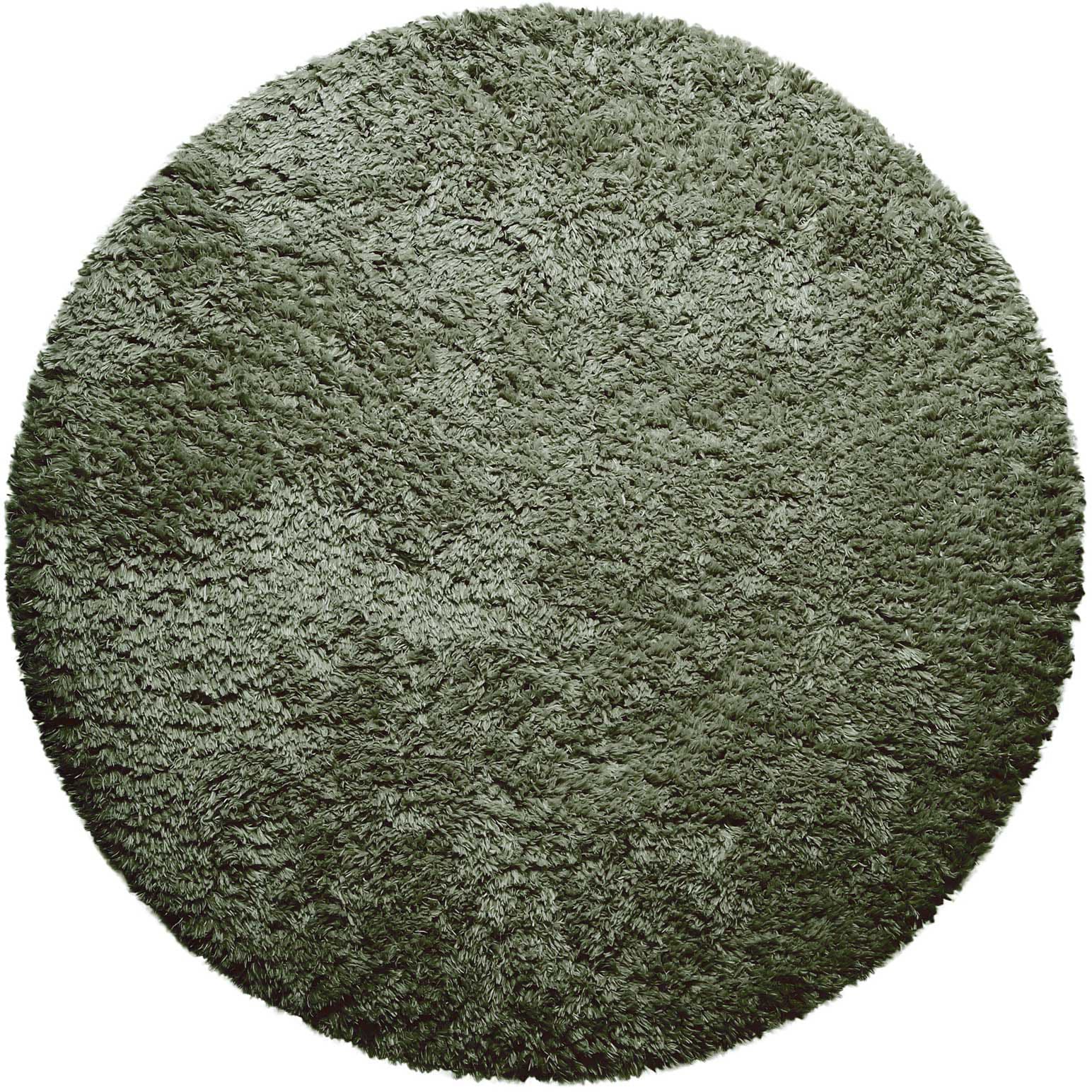 Homie Living Hochflor-Teppich »Matteo HL-0961«, rund, 50 mm Höhe, 100% recyceltem PET, Langflor, Shaggy, Wohnzimmer