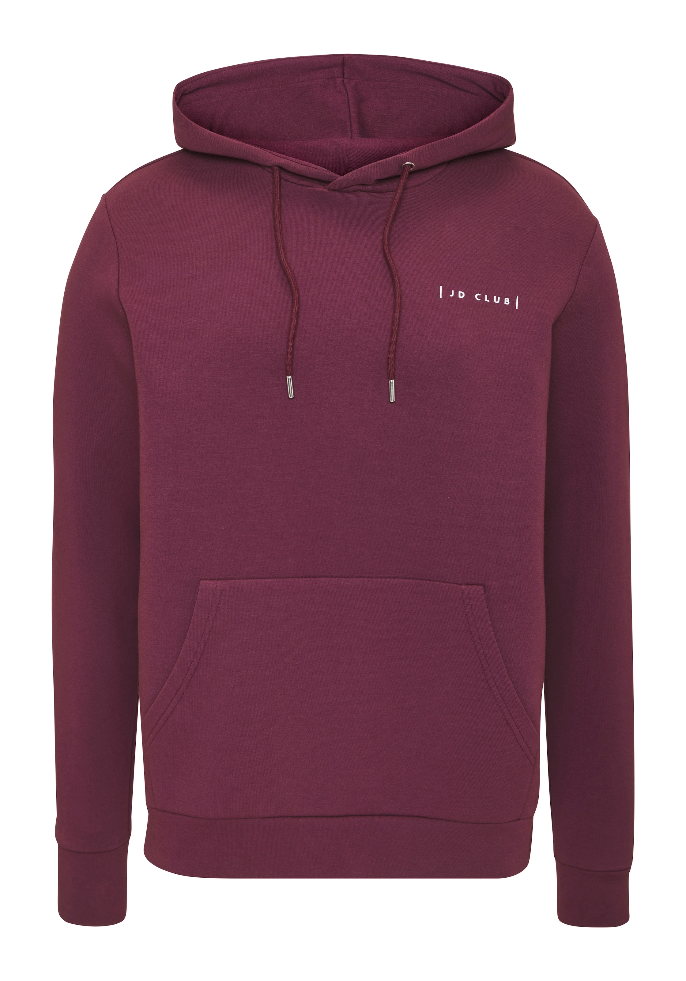 John Devin Hoodie , hochwertige Qualität mit dezentem Logodruck vorn
