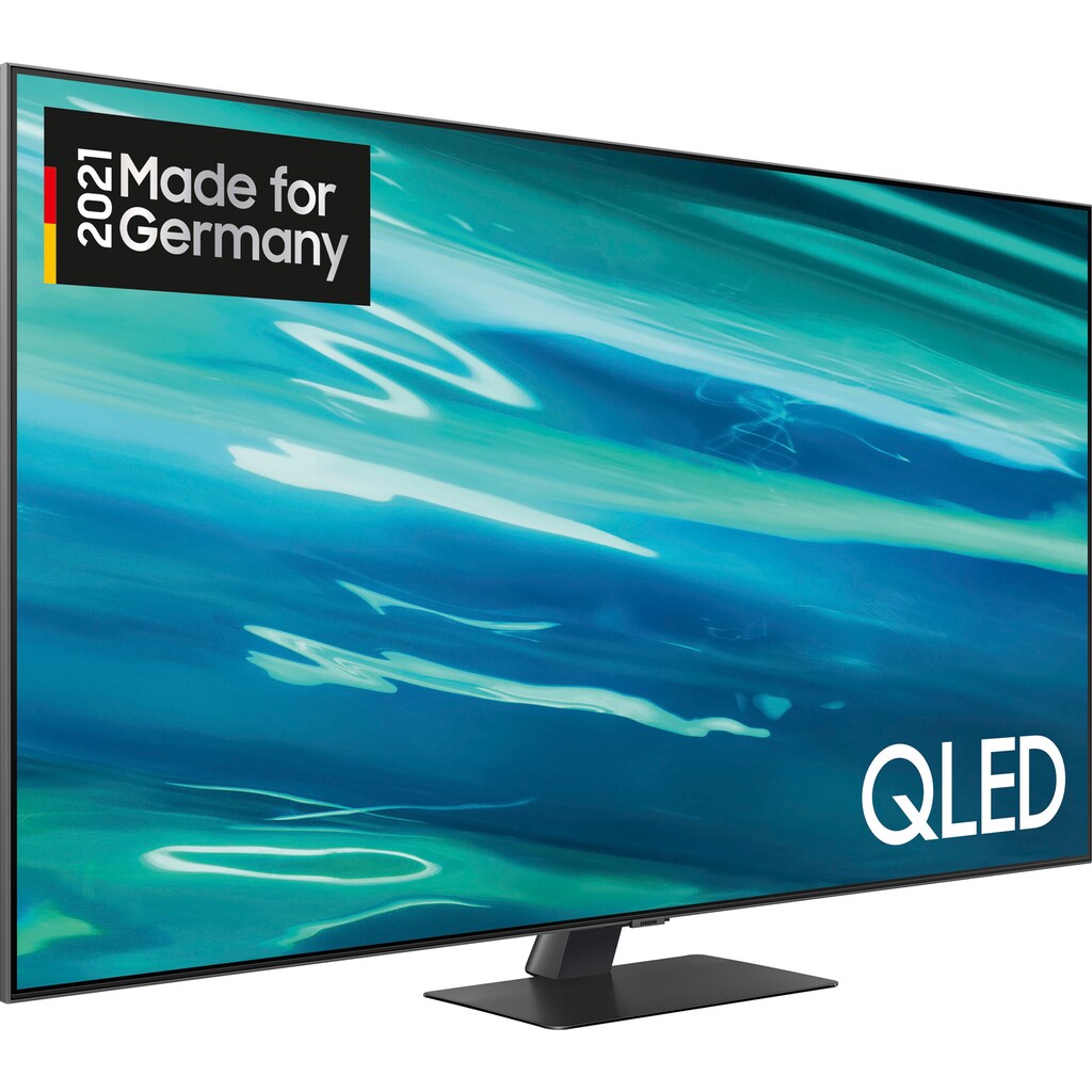 Samsung QLED-Fernseher »GQ50Q80AAT«, 125 cm/50 Zoll, 4K Ultra HD, Smart-TV, Quantum HDR 1000,Quantum Prozessor 4K,Direct Full Array