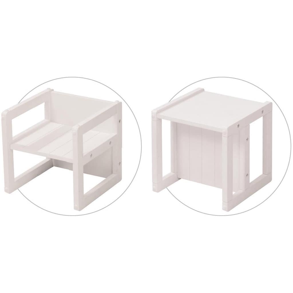 roba® Stuhl »Sitzhocker, weiß«, für Kinder