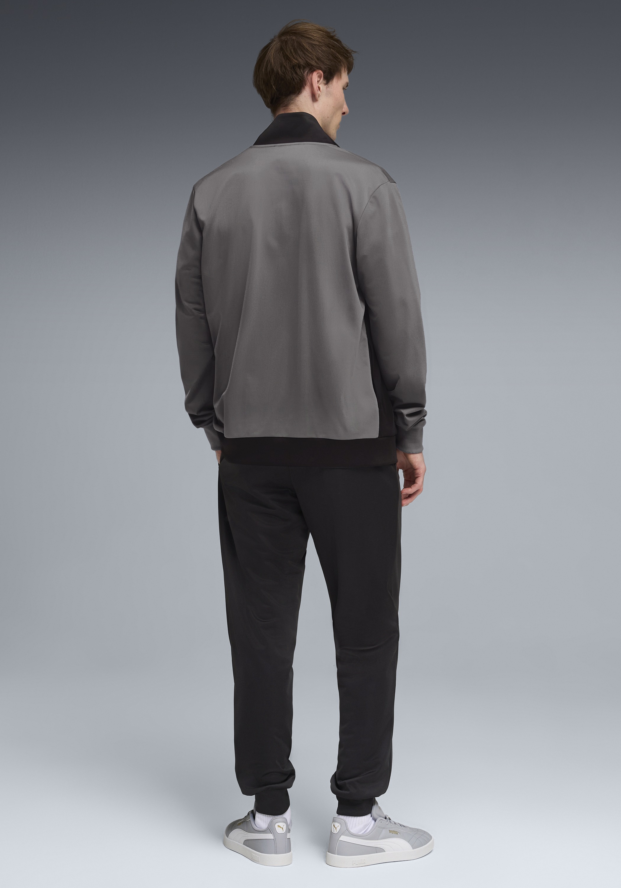 PUMA Trainingsanzug »POLY COLORBLOCK SUIT« 2 tlg. ohne Kapuze